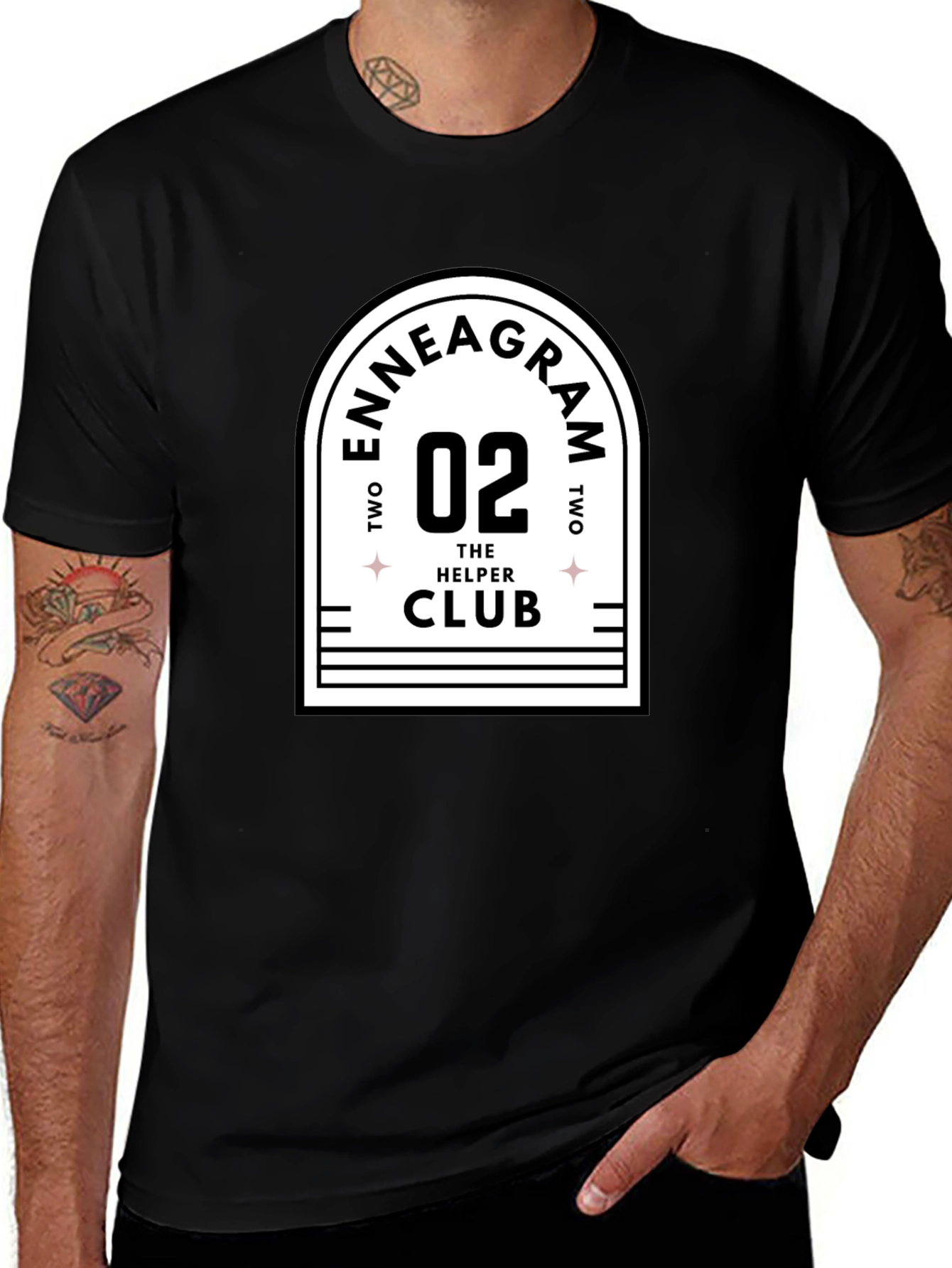 Enneagram 02 The Helper Club T-Shirt