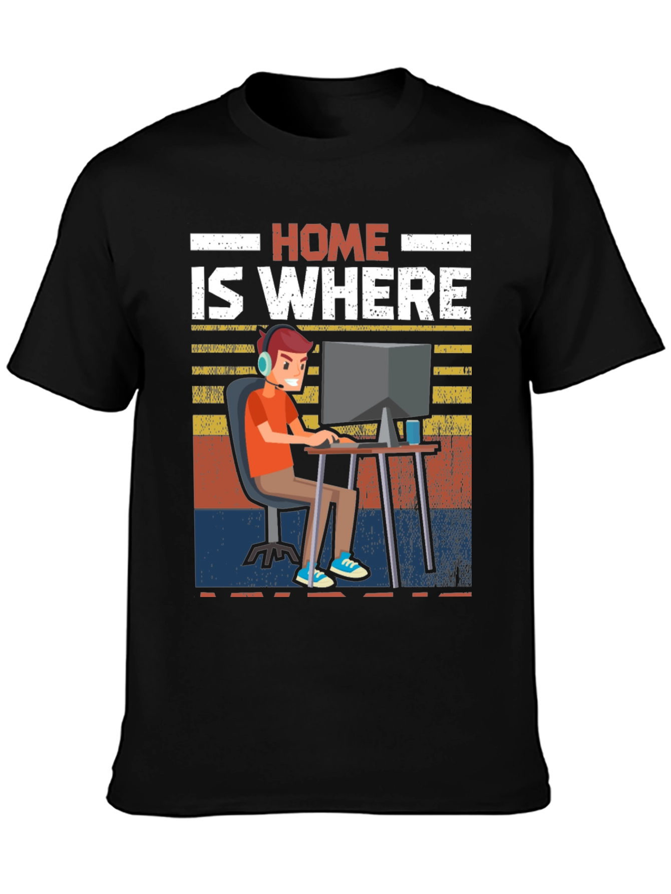 Home Is Where I Game T-Shirt