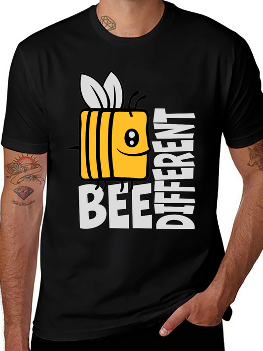 Bee Different Graphic Tee - Novelty Humor T-Shirt