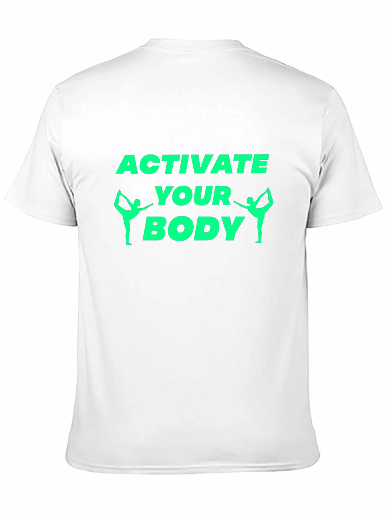 Activate Your Body Black Graphic Tee