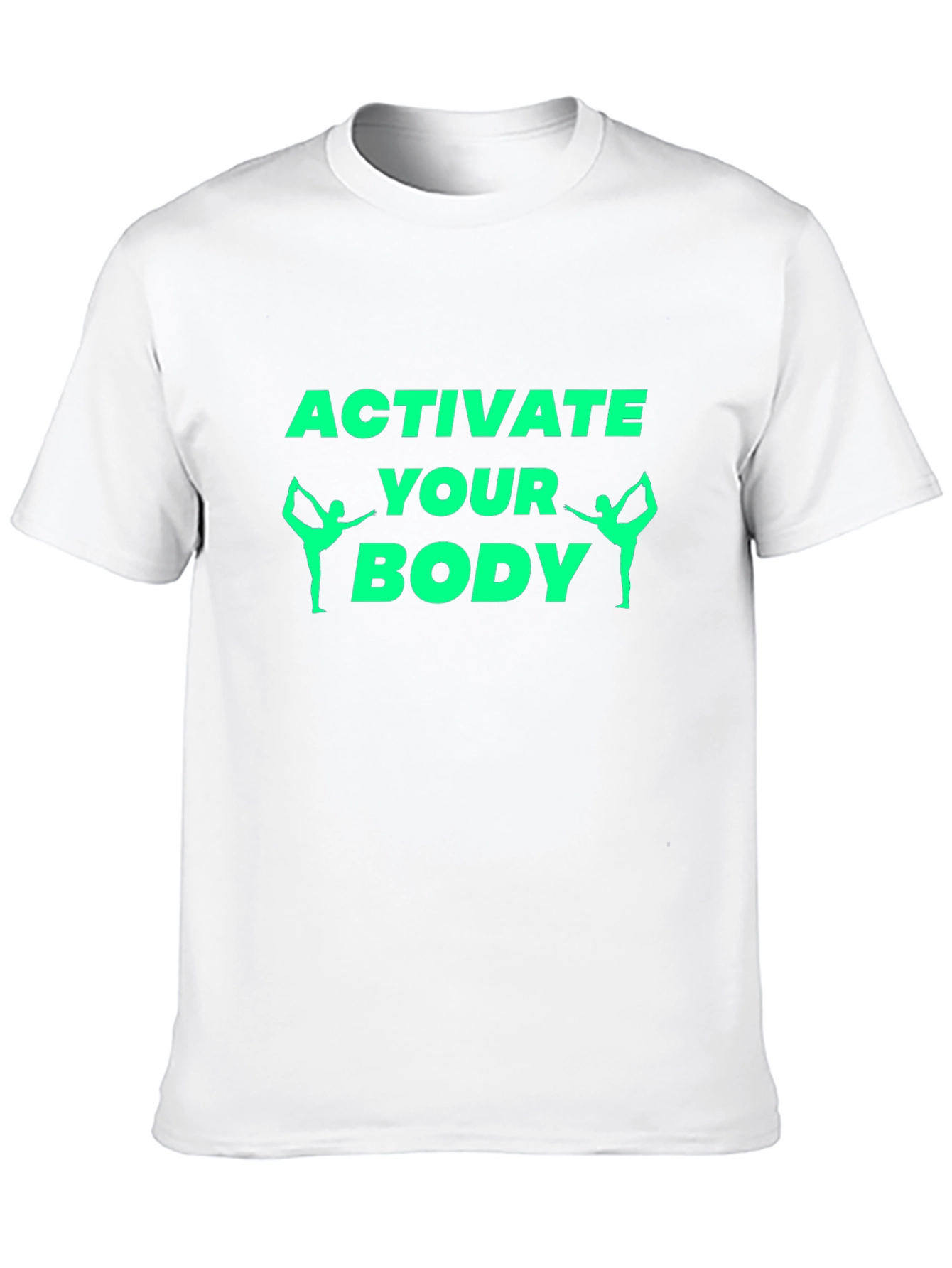 Activate Your Body Black Graphic Tee