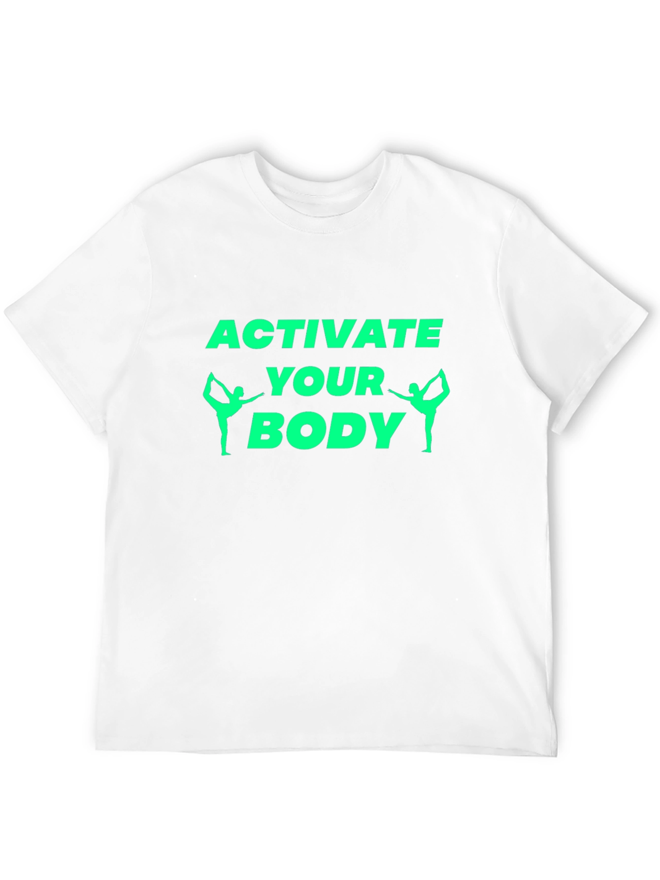 Activate Your Body Black Graphic Tee