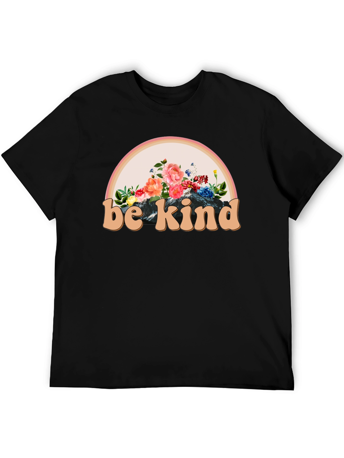 Be Kind Floral Graphic Tee