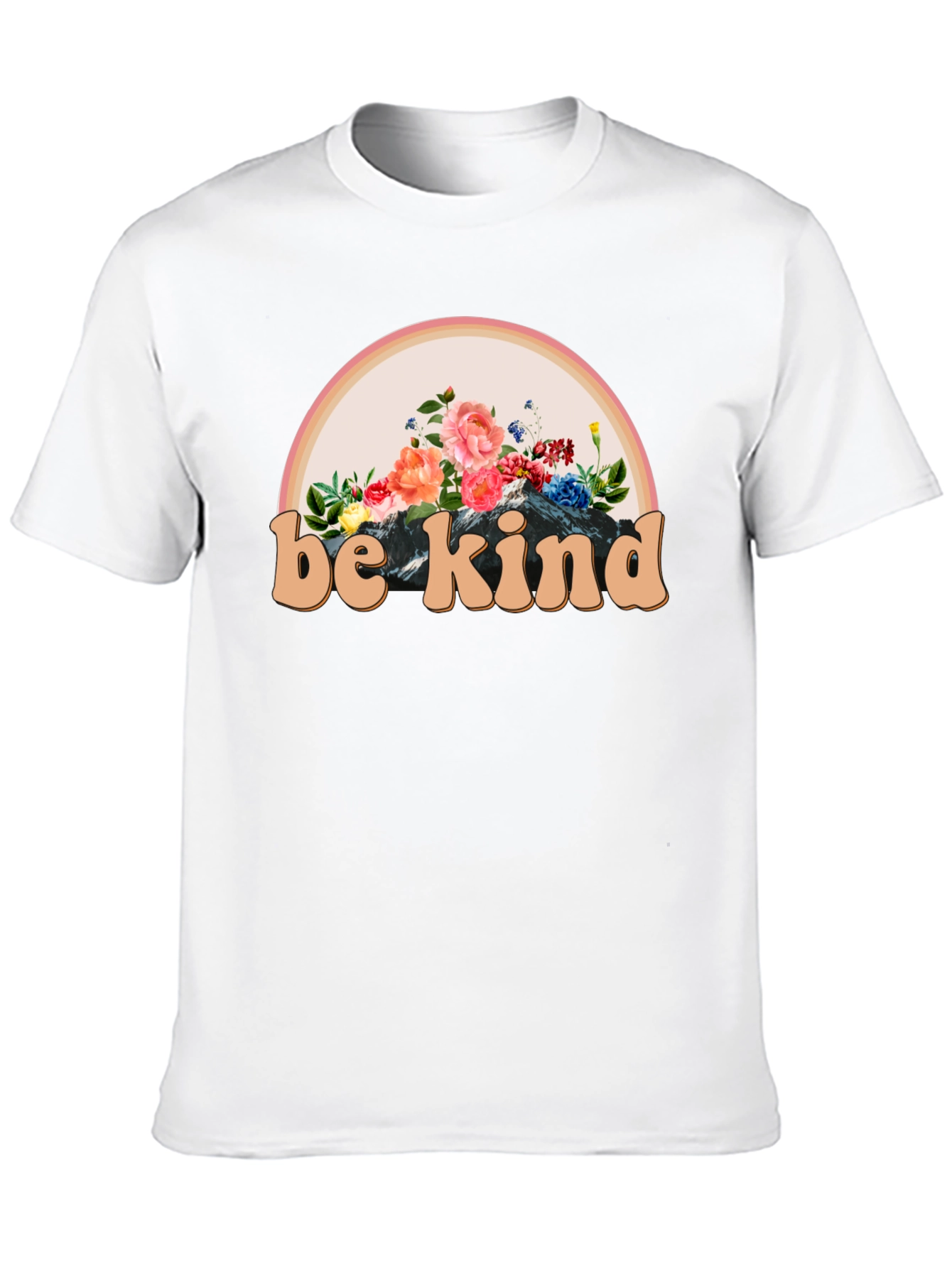 Be Kind Floral Graphic Tee