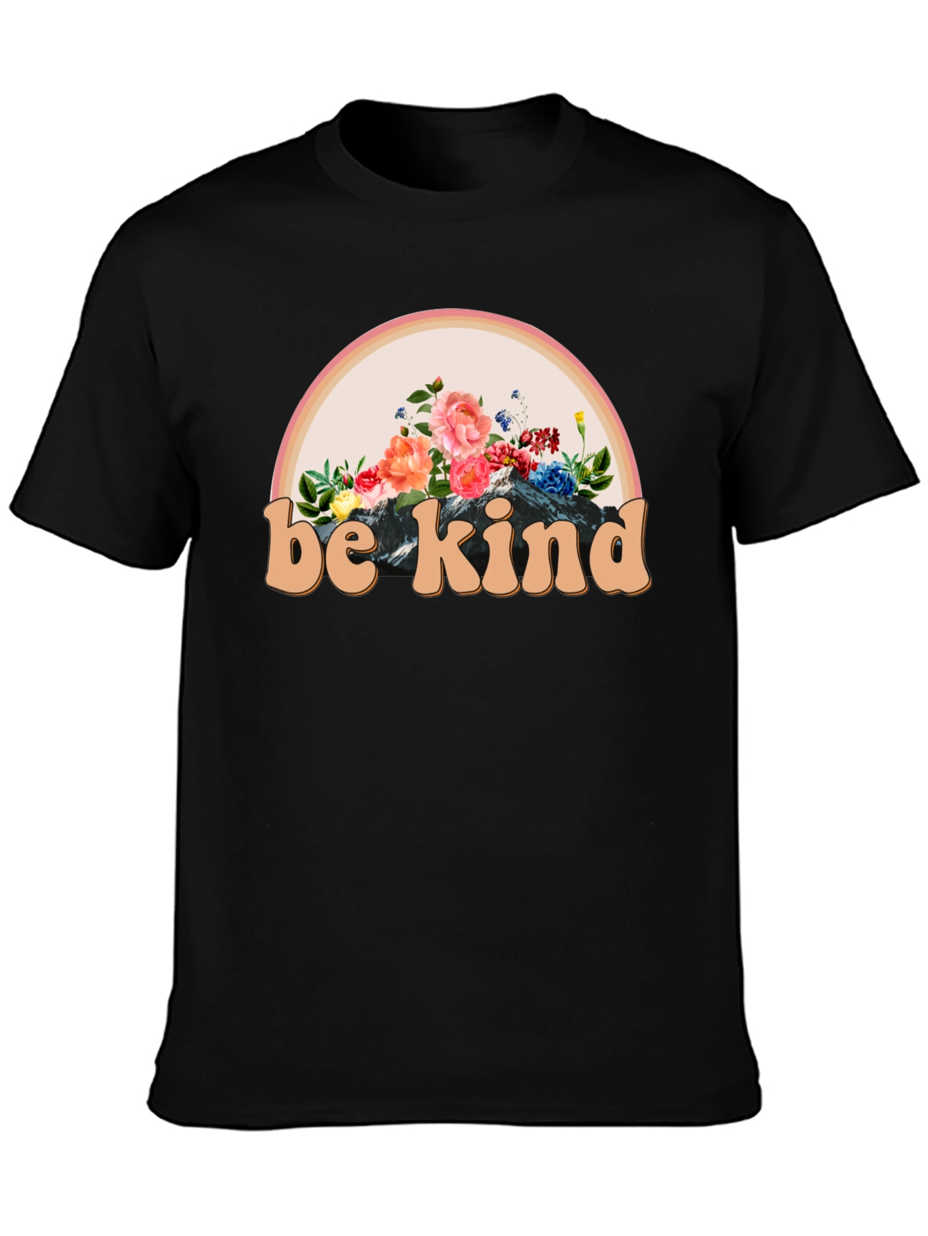Be Kind Floral Graphic Tee