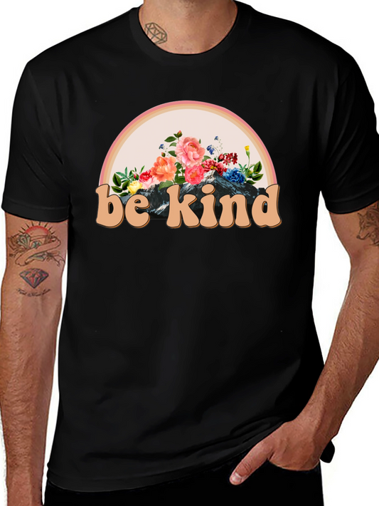 Be Kind Floral Graphic Tee