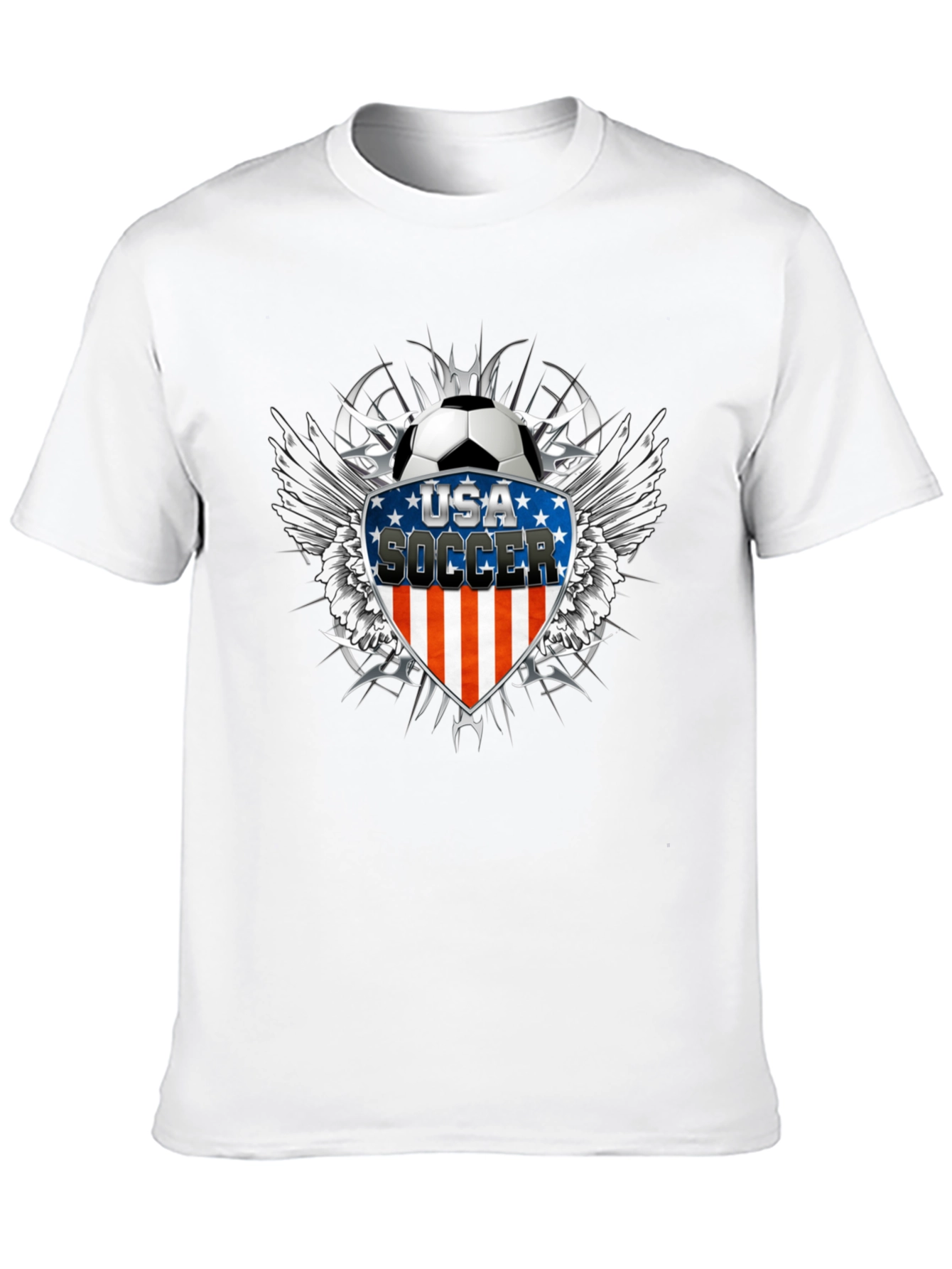 USA Soccer Graphic Black T-Shirt