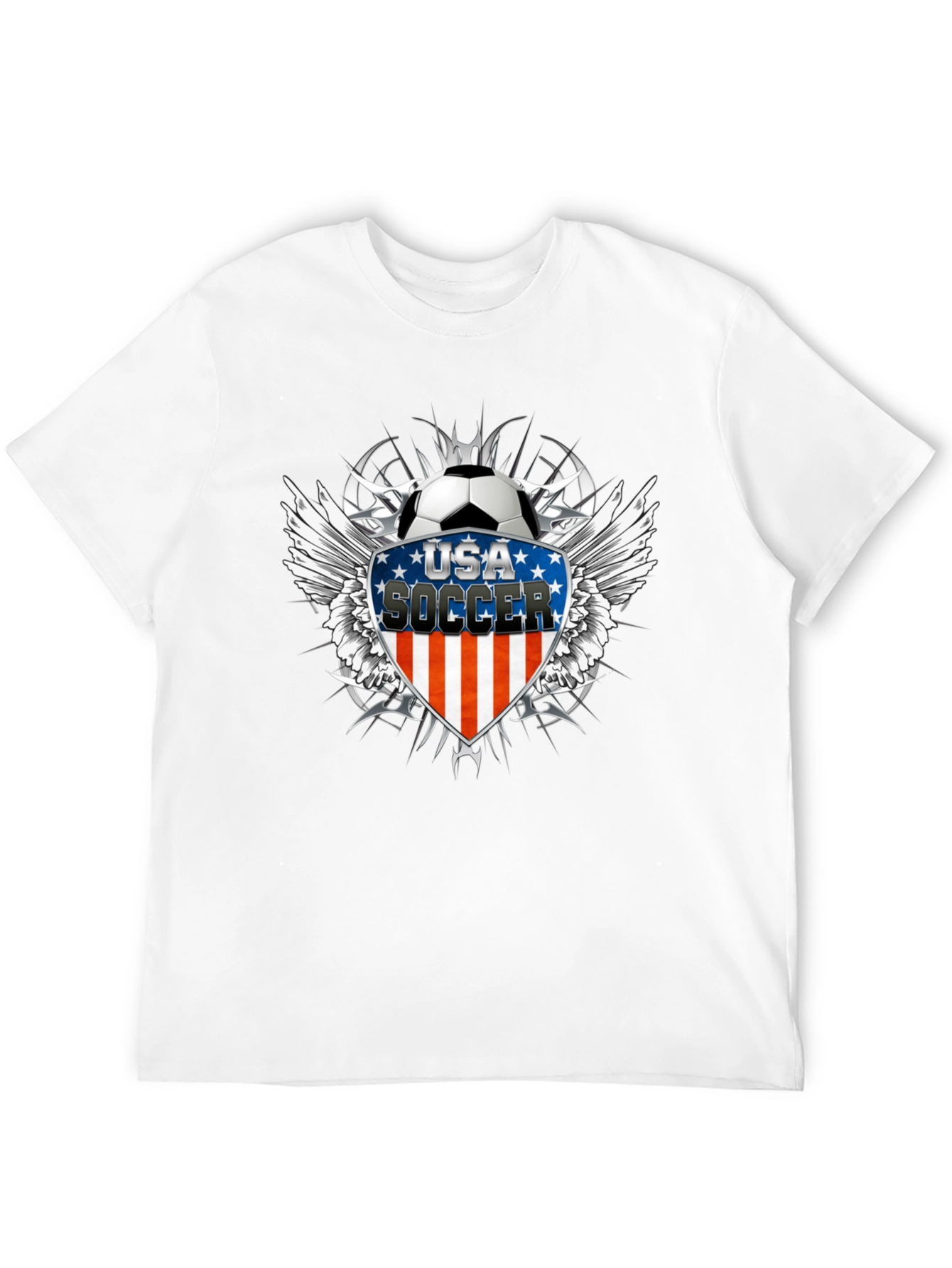 USA Soccer Graphic Black T-Shirt