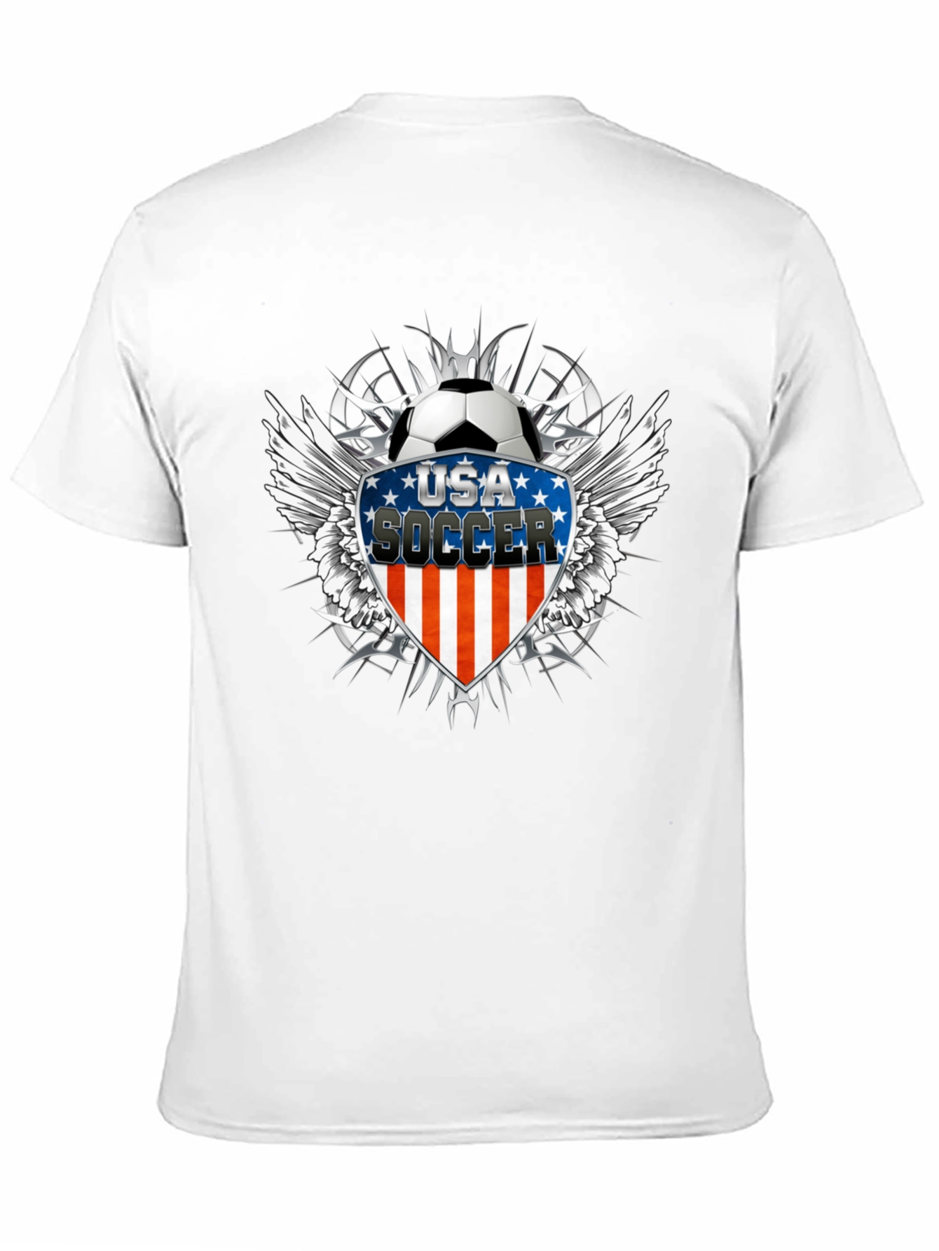 USA Soccer Graphic Black T-Shirt