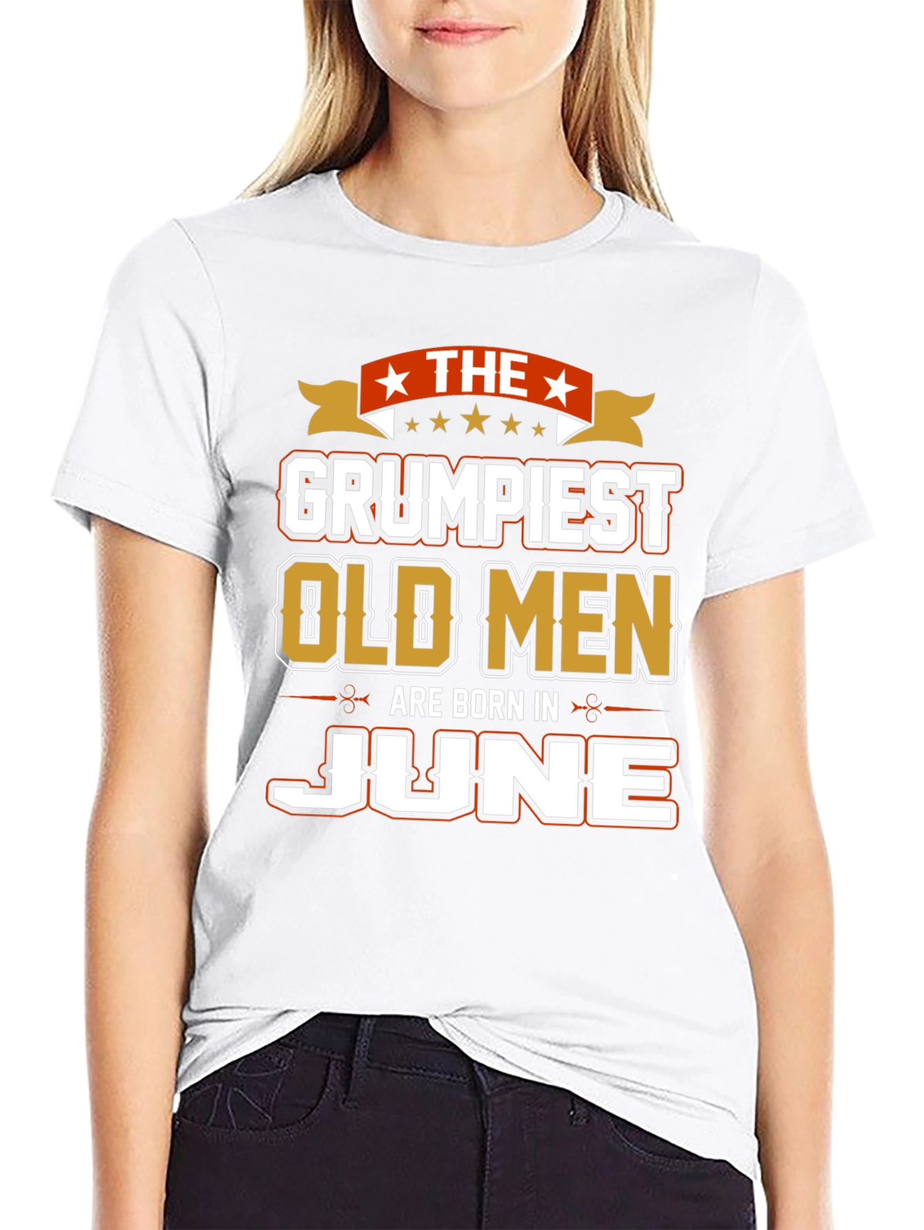 Grumpiest Old Men Born in June T-Shirt