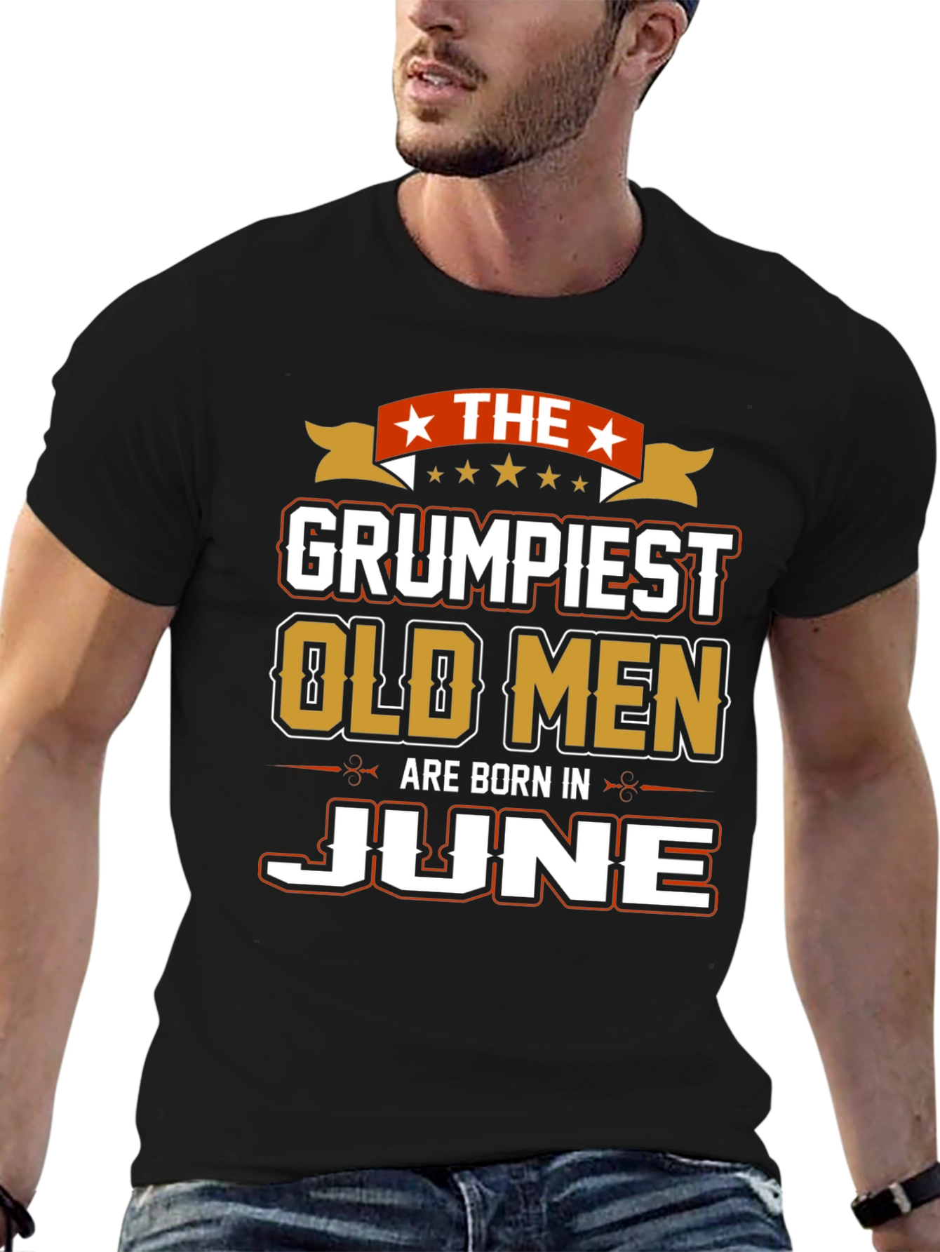Grumpiest Old Men Born in June T-Shirt