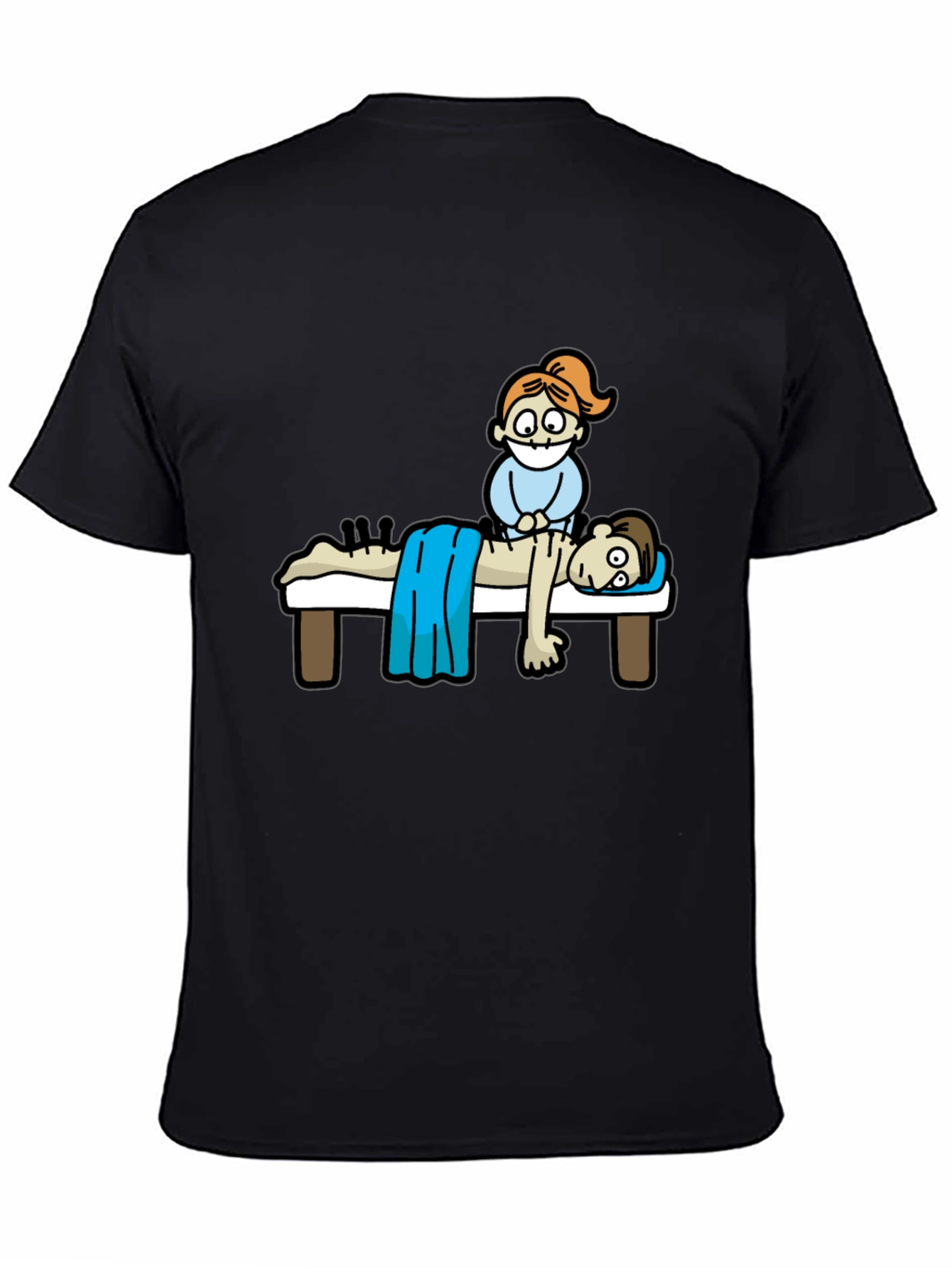 Acupuncture Cartoon T-Shirt