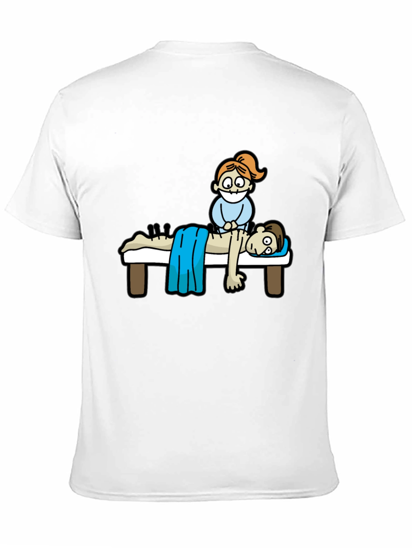 Acupuncture Cartoon T-Shirt