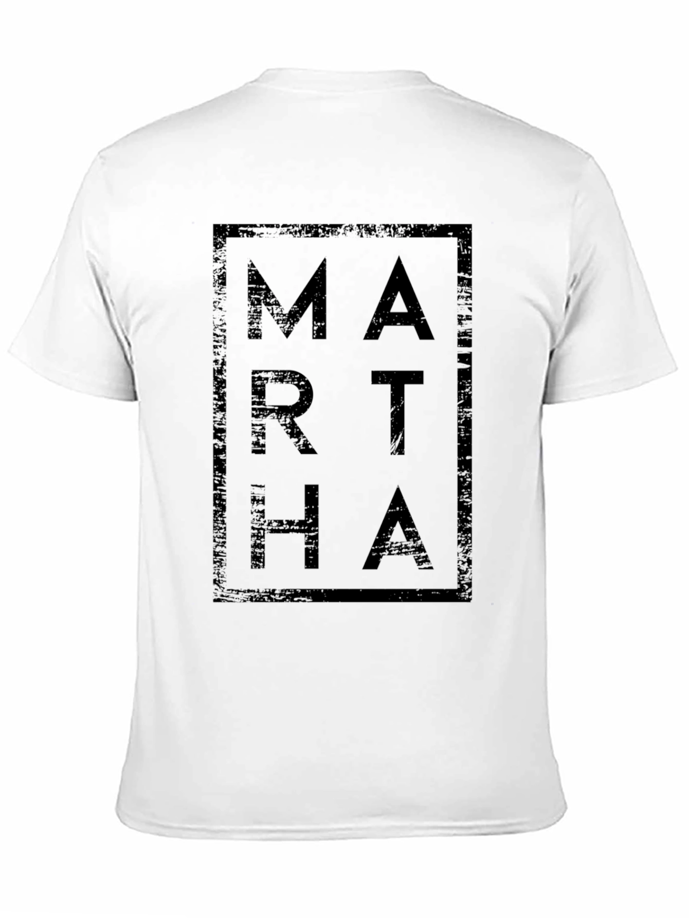 Martha Graphic Print T-Shirt - Mens Black Tee