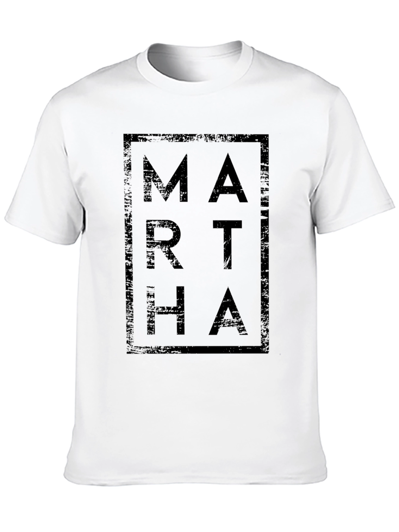 Martha Graphic Print T-Shirt - Mens Black Tee