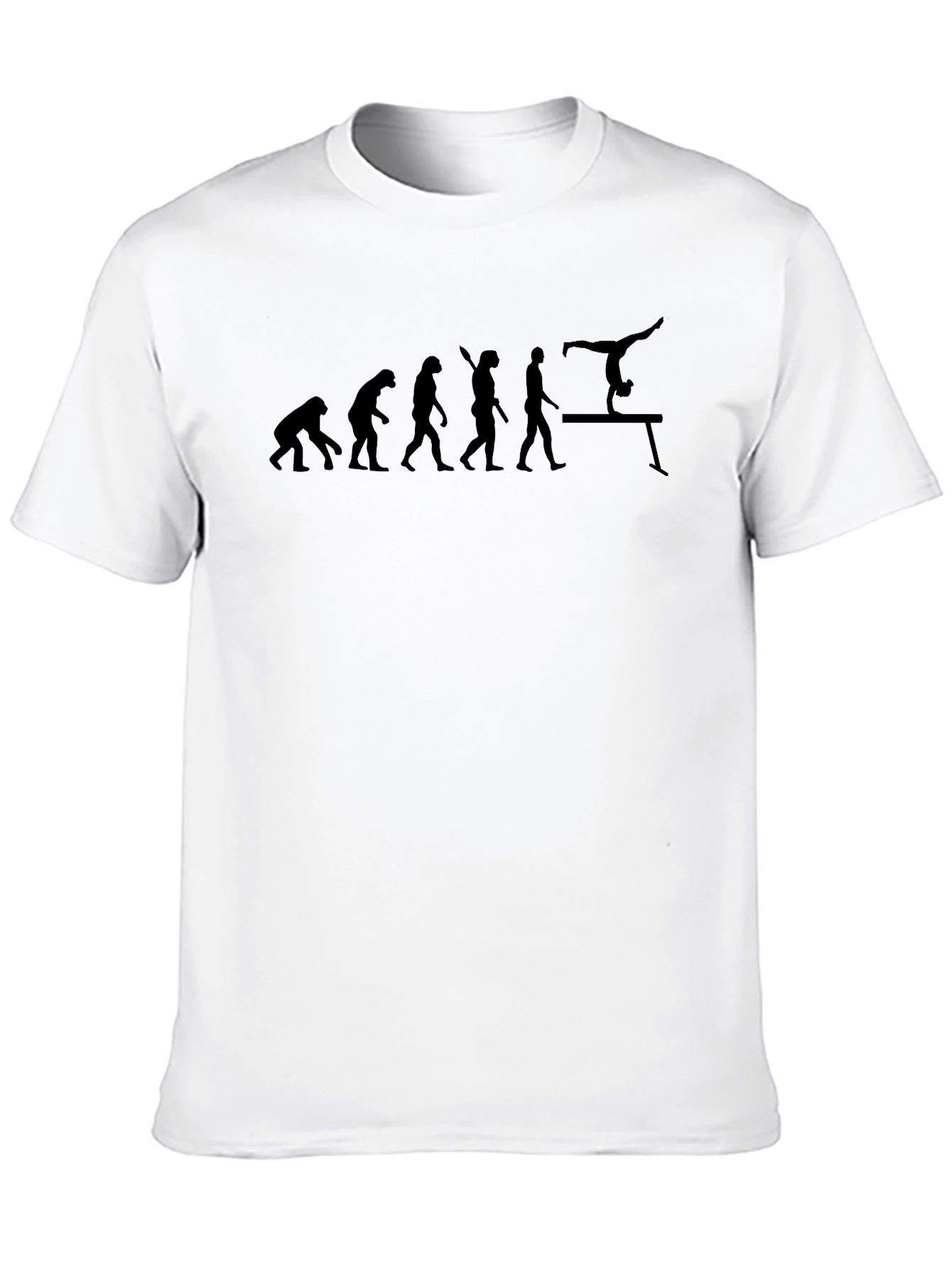 Gymnastics Evolution Black T-Shirt