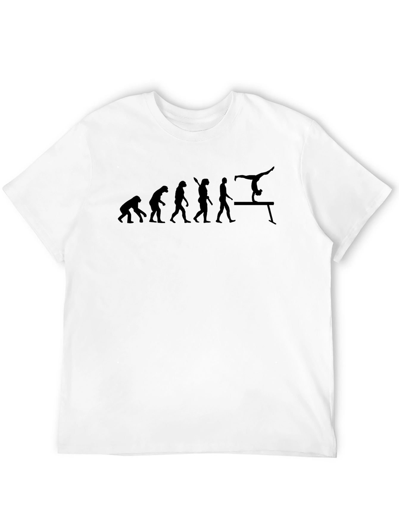 Gymnastics Evolution Black T-Shirt