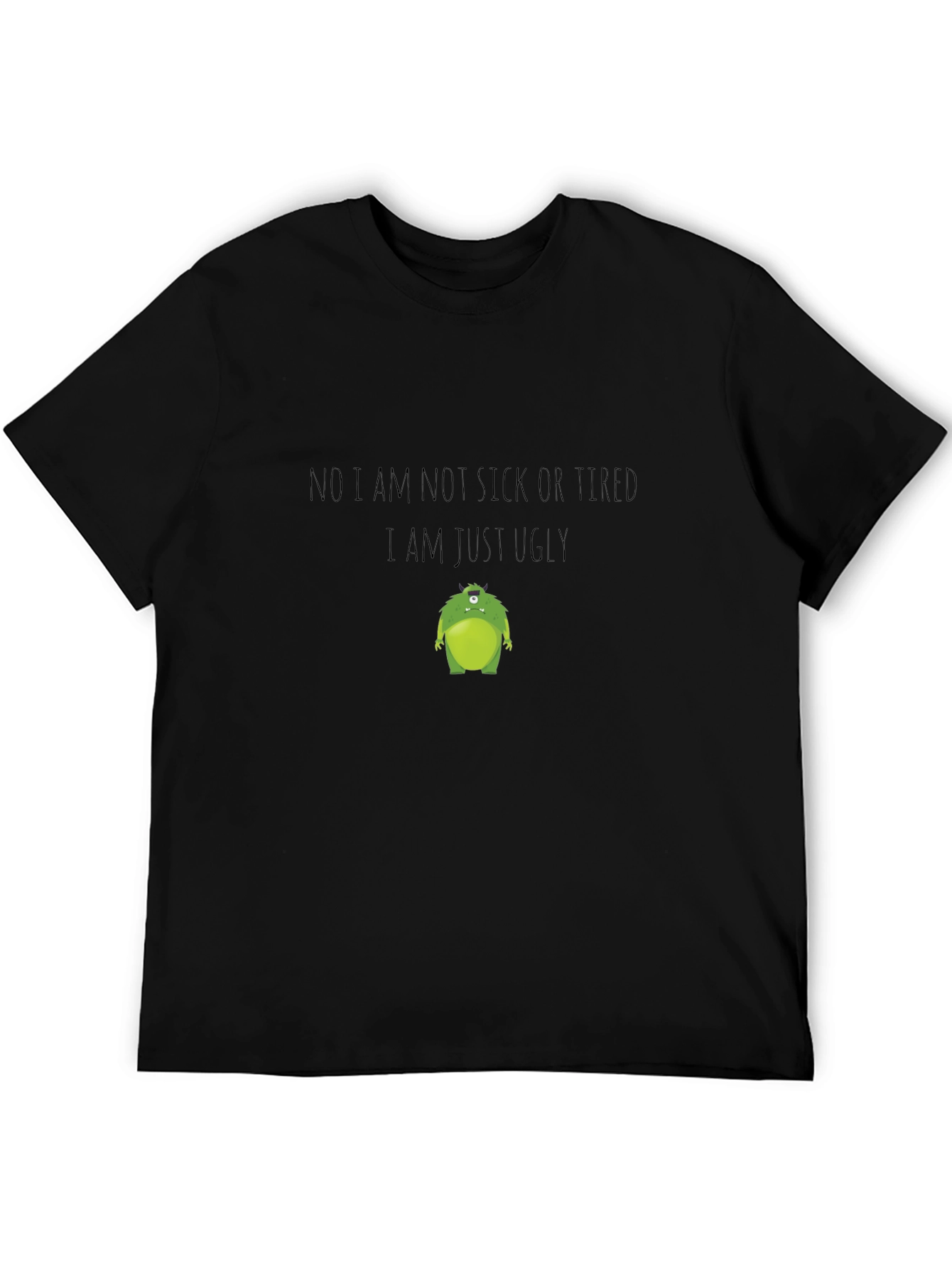 Funny Graphic T-Shirt: Ugly Monster