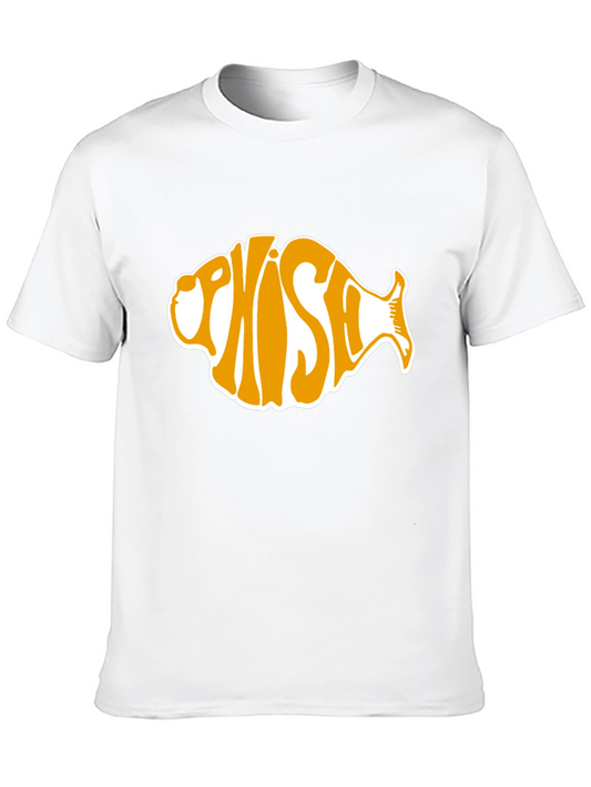 Phish Band Logo T-Shirt - Black Cotton Tee