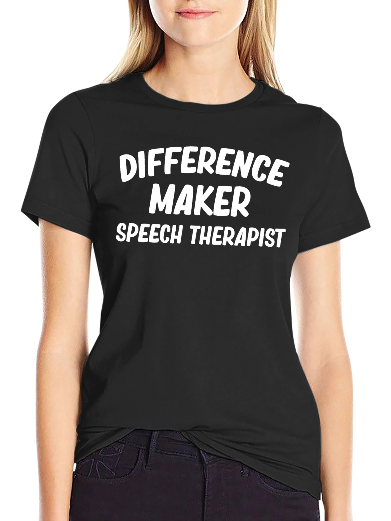 Difference Maker Speech Therapist T-Shirt