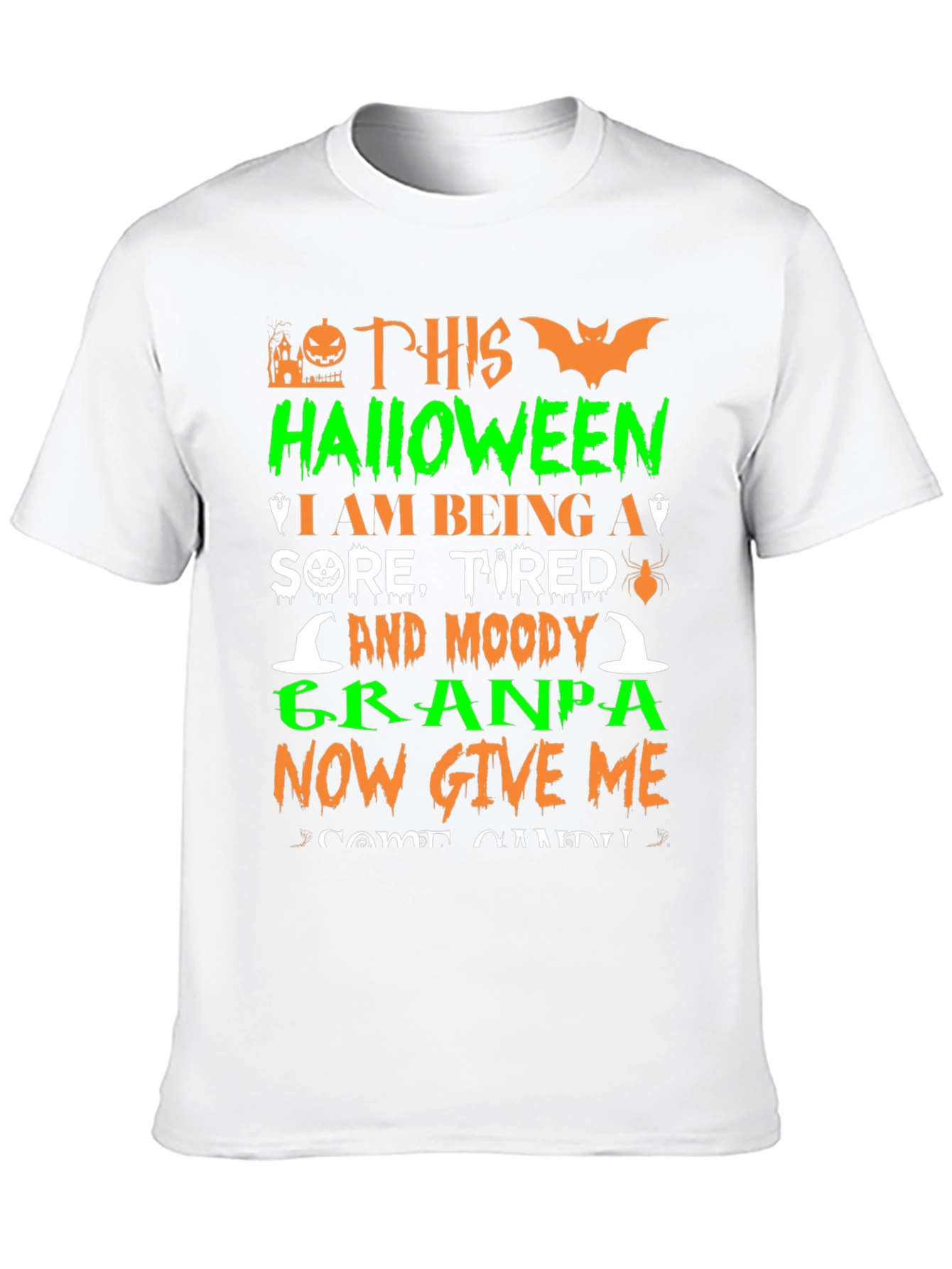 Funny Halloween Grandpa T-Shirt