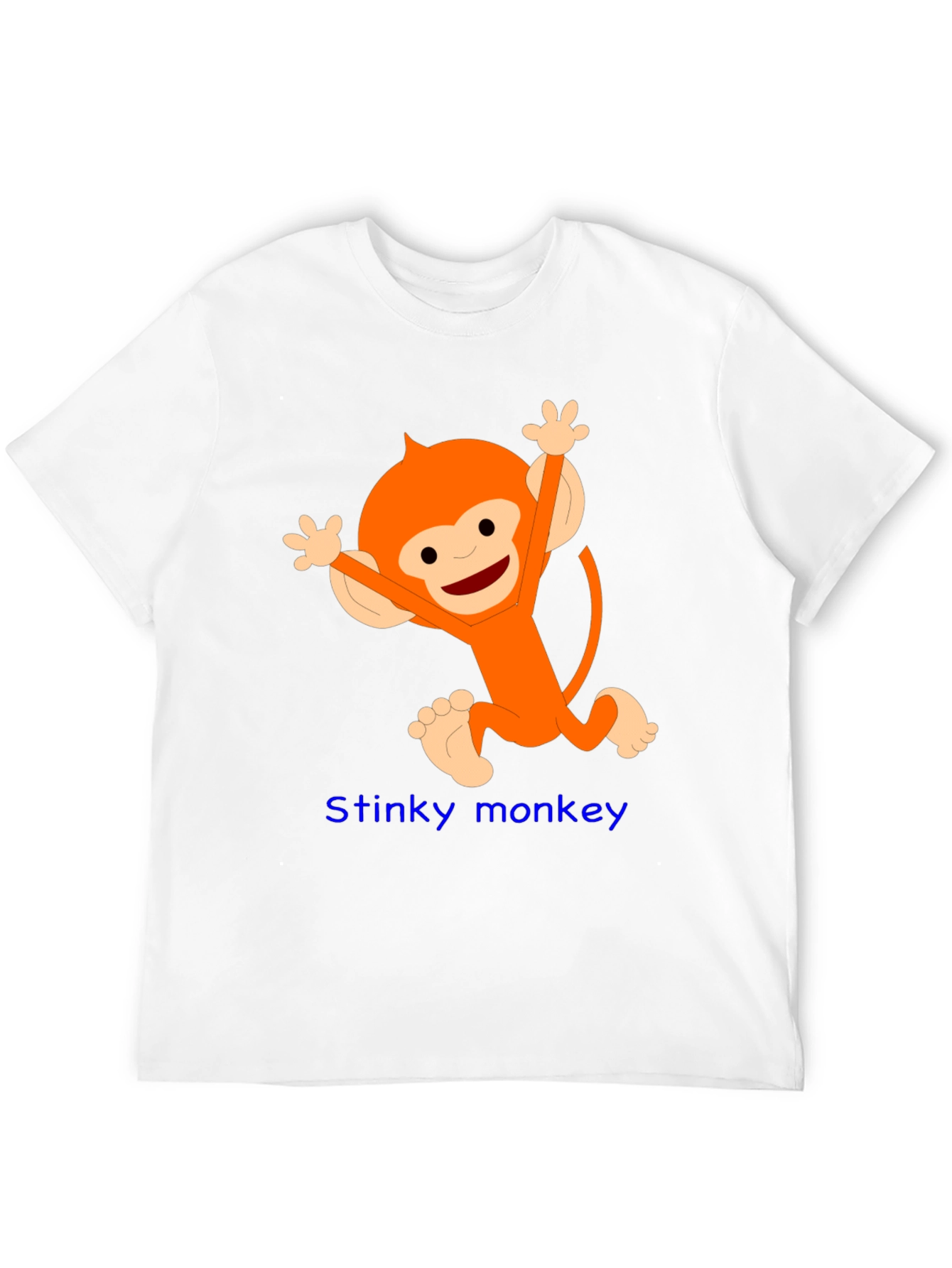 Fun Monkey Graphic Tee - Black