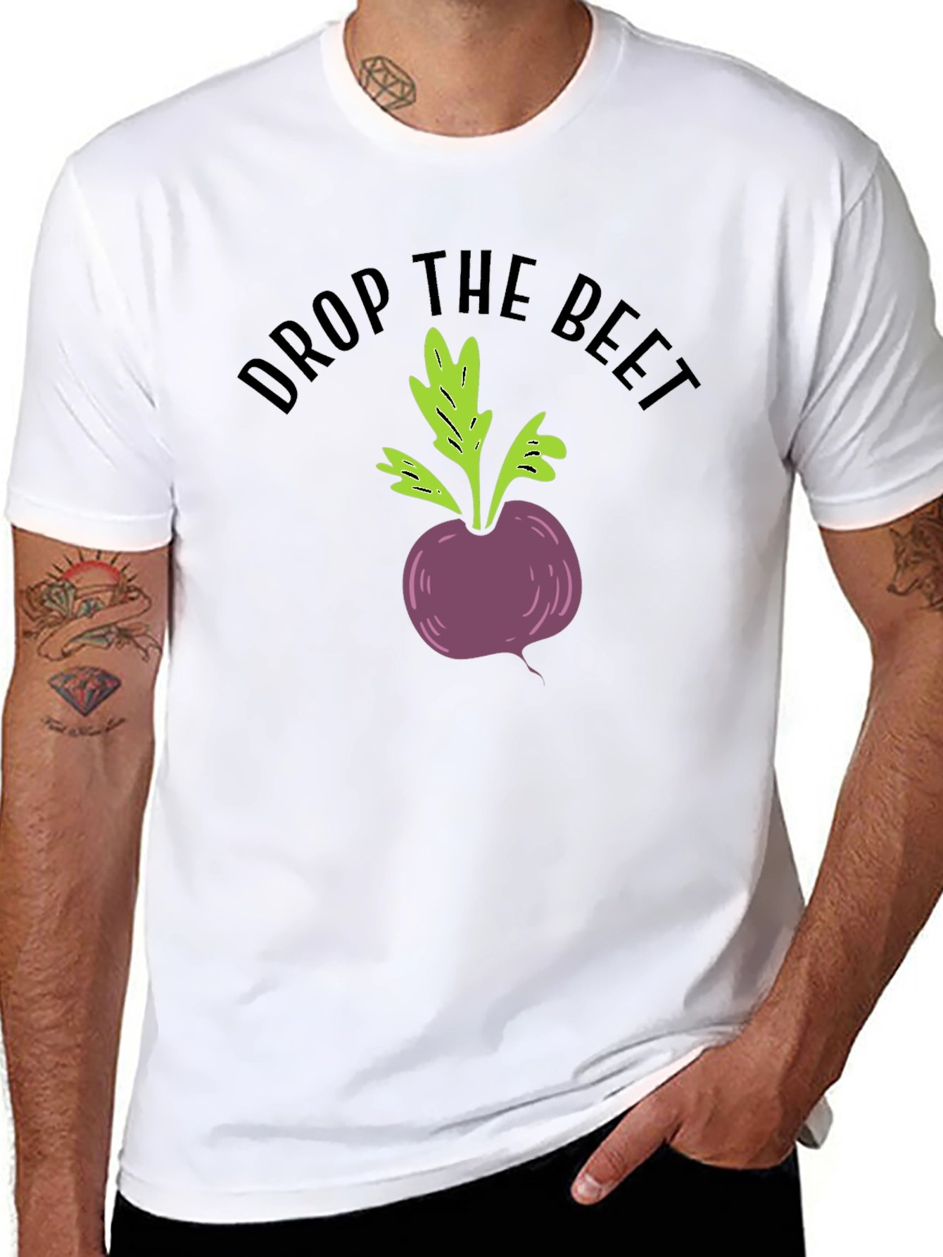 Drop the Beet Funny Graphic T-Shirt