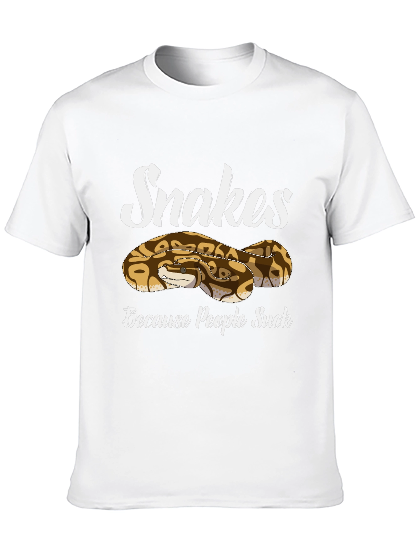 Snakes Because People Suck T-Shirt