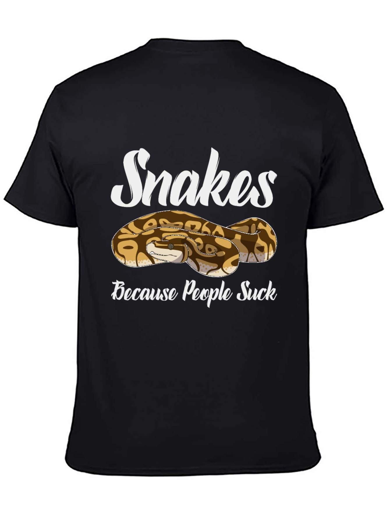 Snakes Because People Suck T-Shirt