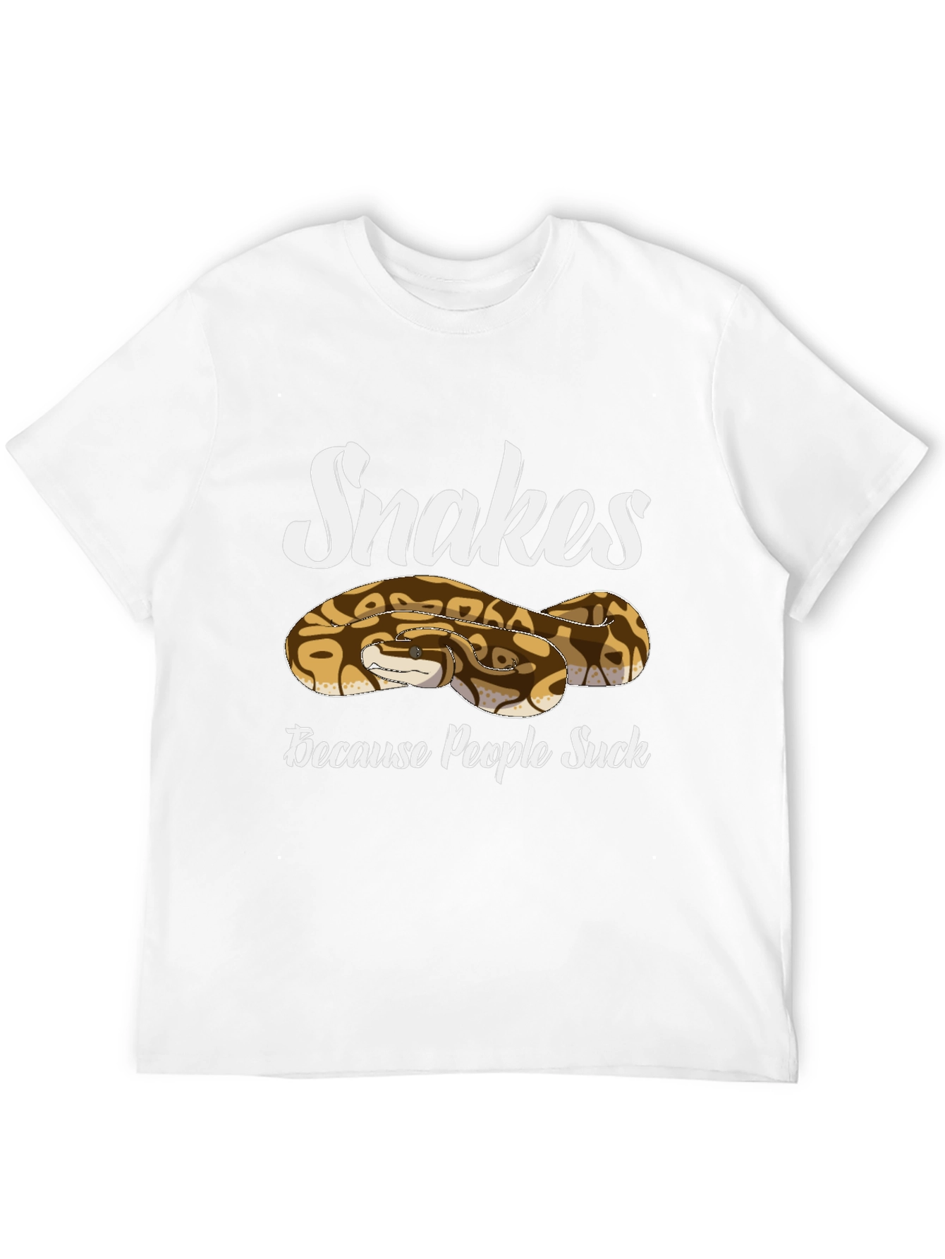 Snakes Because People Suck T-Shirt