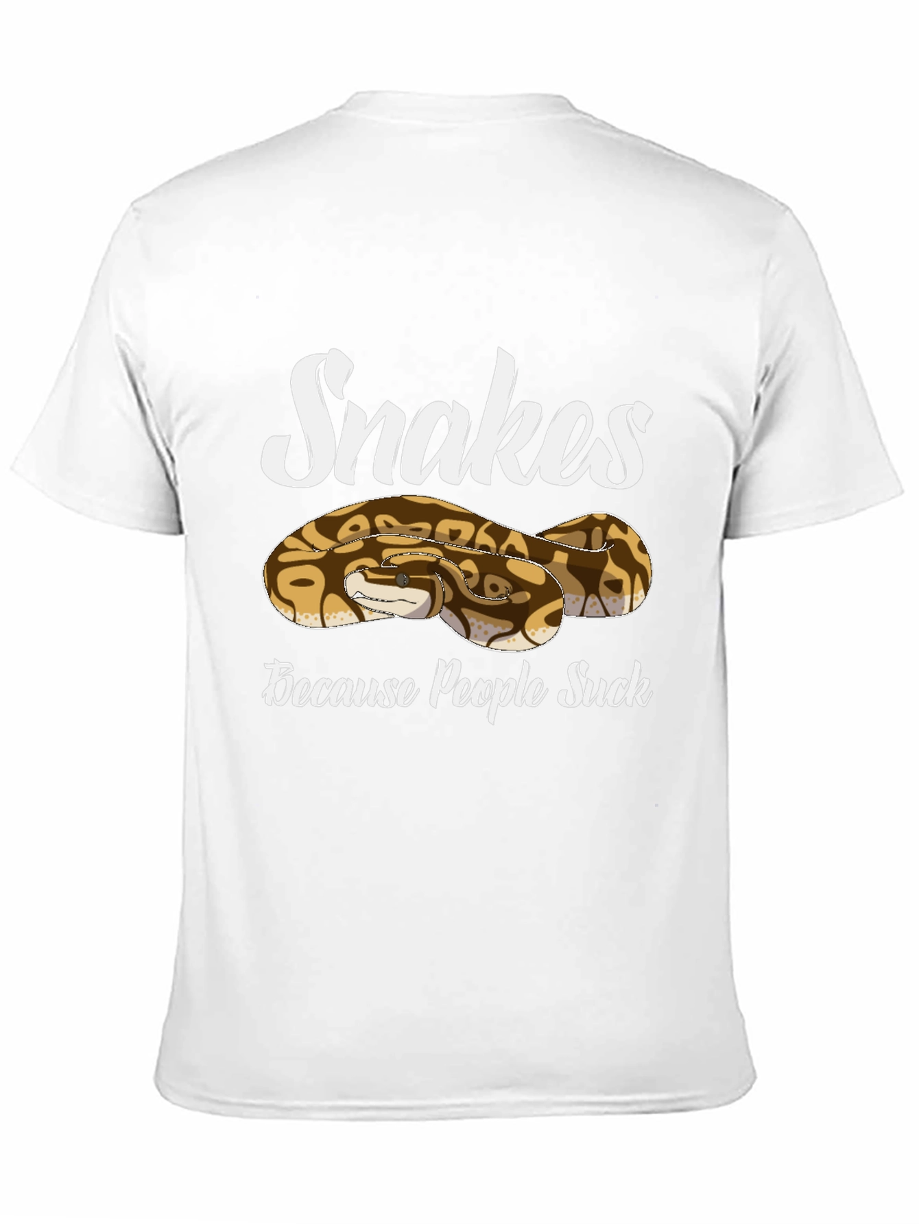 Snakes Because People Suck T-Shirt