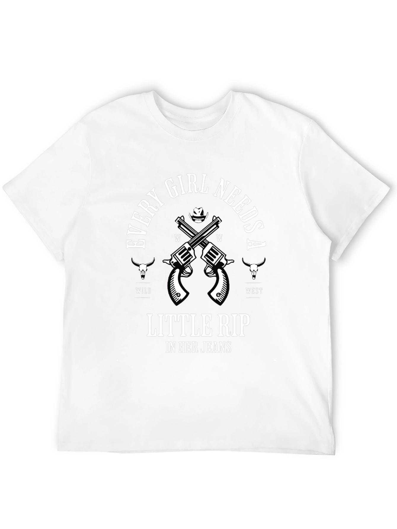 Wild West Graphic Tee - Little Rip Design