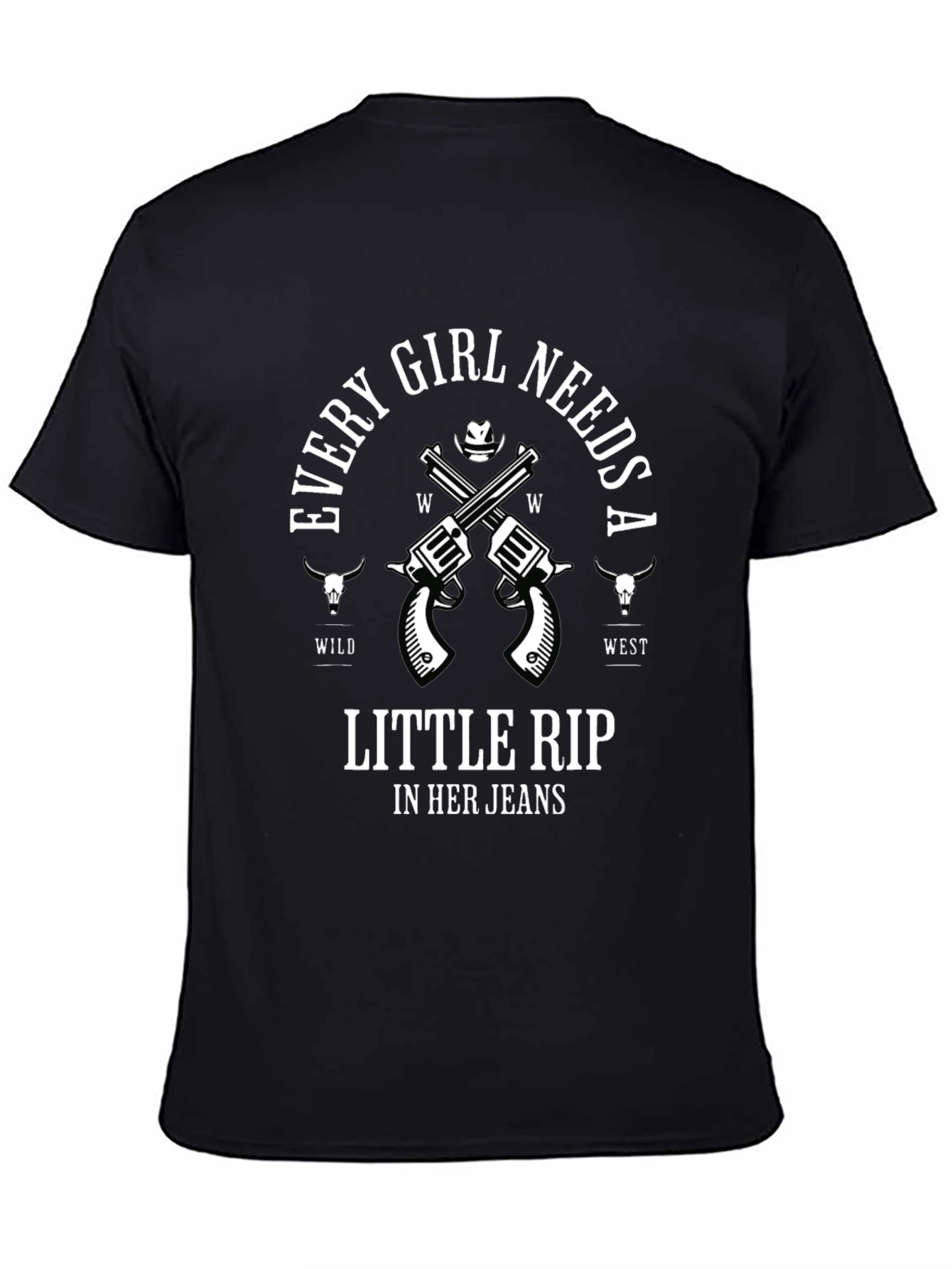 Wild West Graphic Tee - Little Rip Design