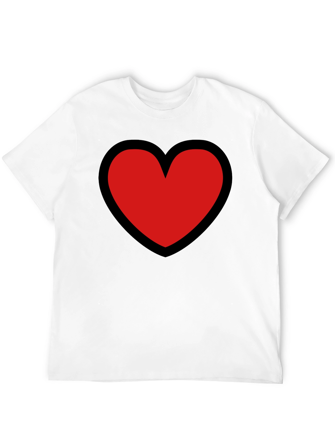 Heart Graphic T-Shirt - Bold & Stylish
