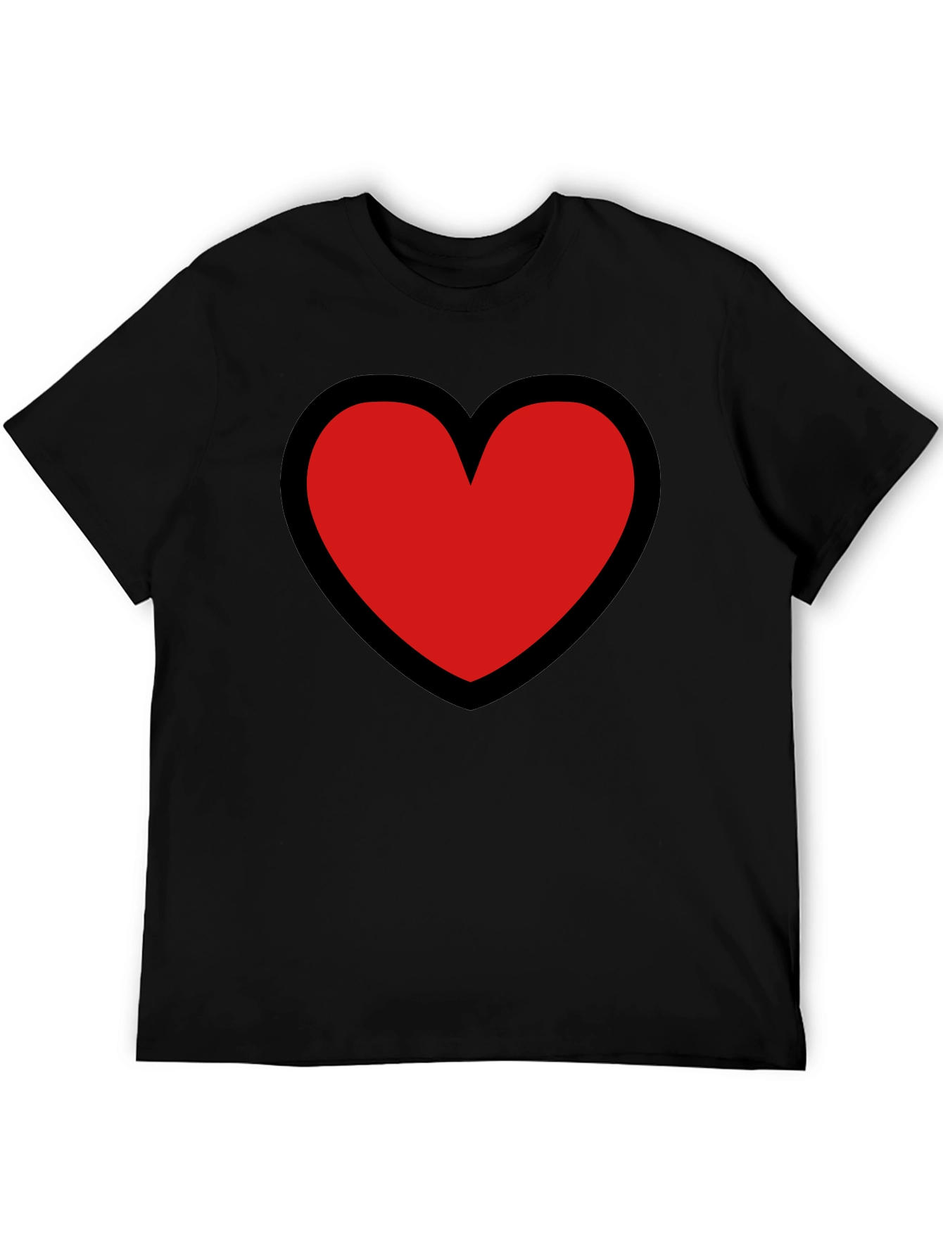 Heart Graphic T-Shirt - Bold & Stylish