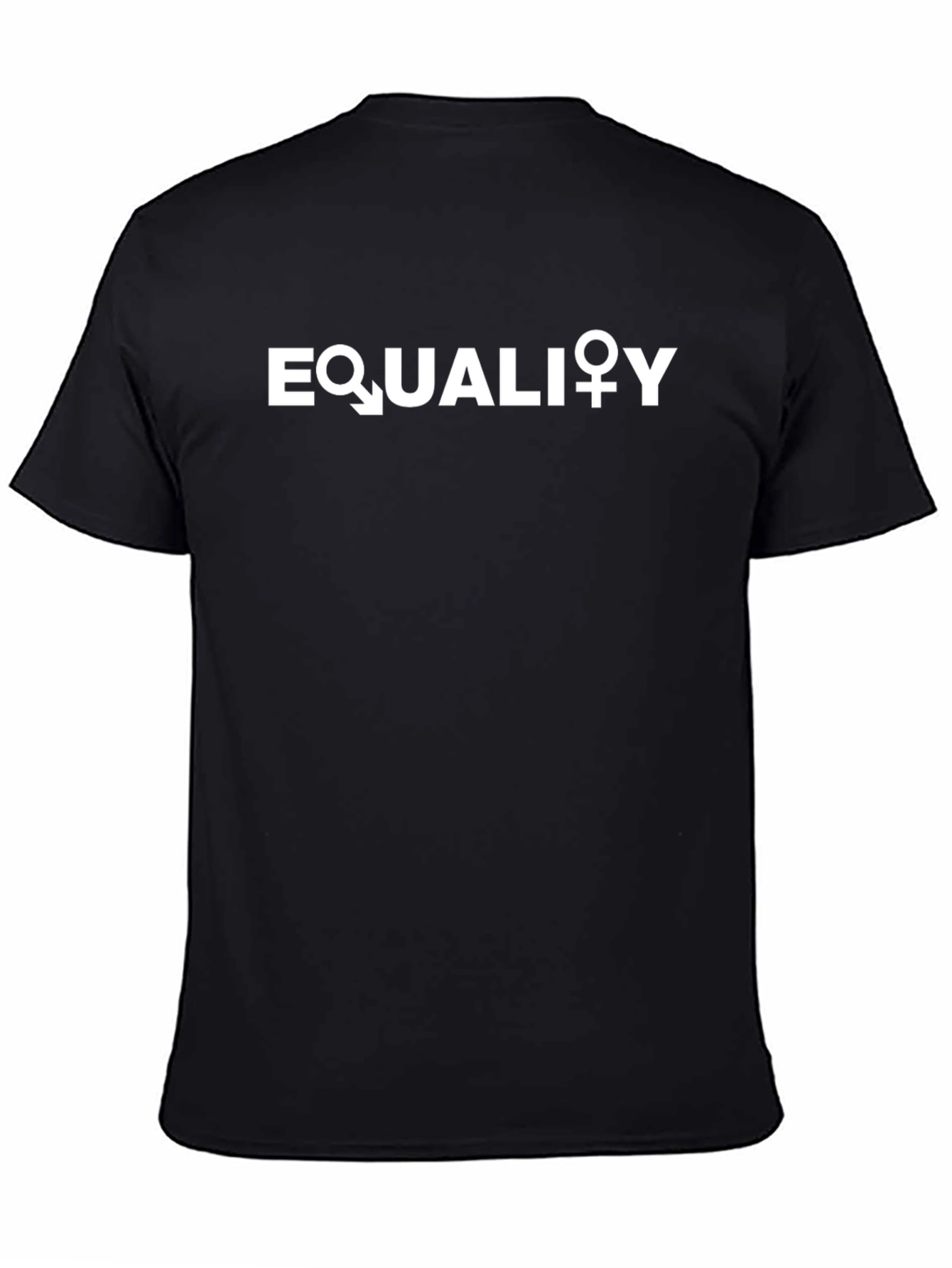 Equality Graphic Tee - Black Unisex T-Shirt