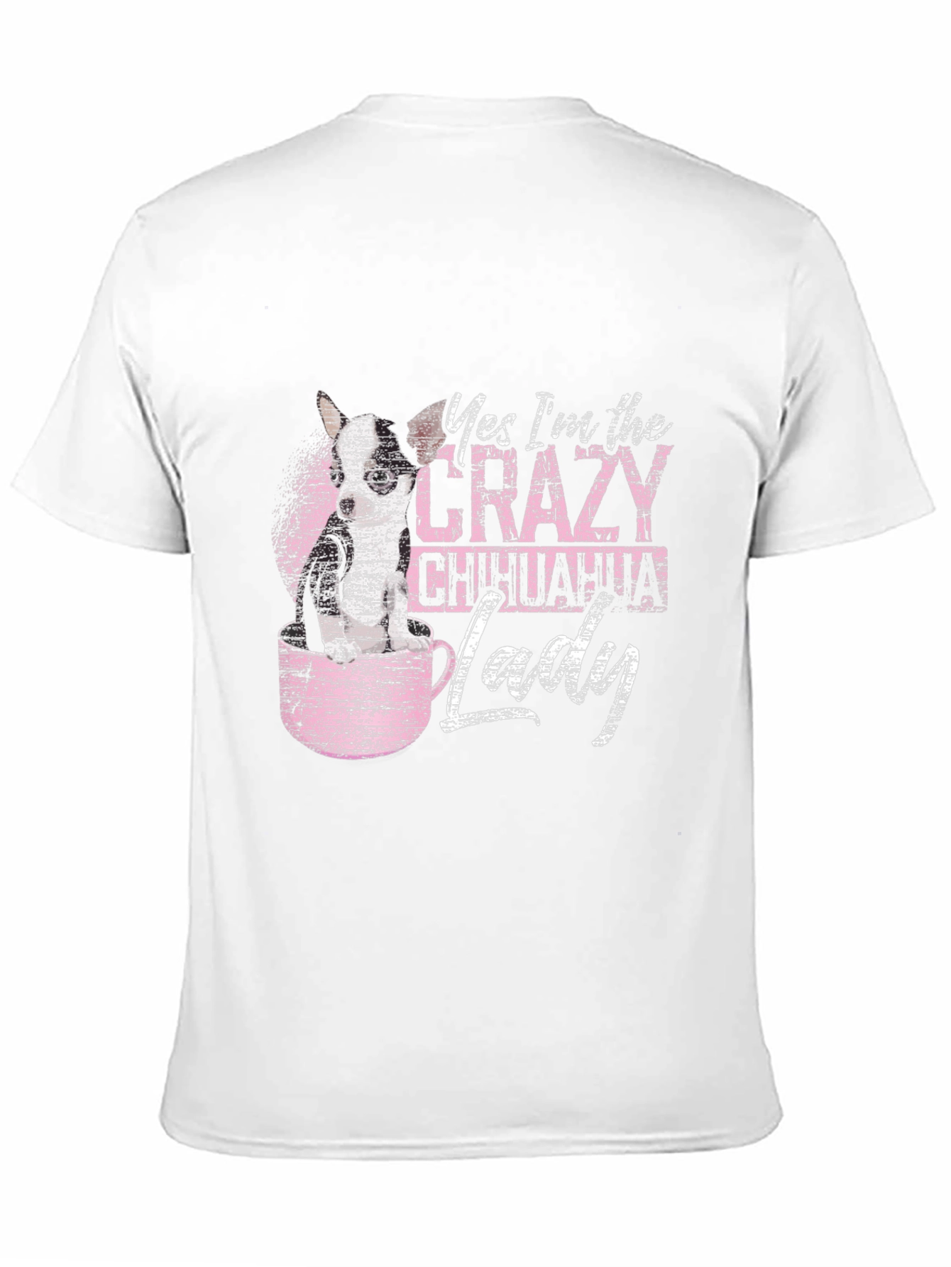 Crazy Chihuahua Lady Graphic Tee