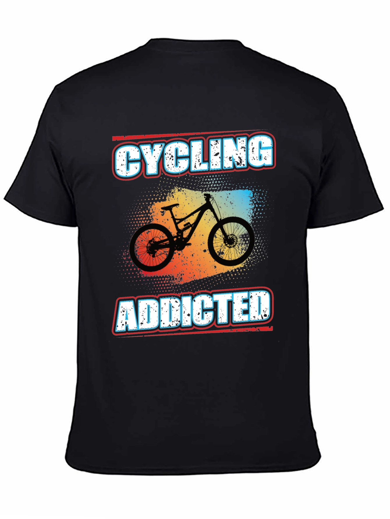 Cycling Addicted Graphic Tee
