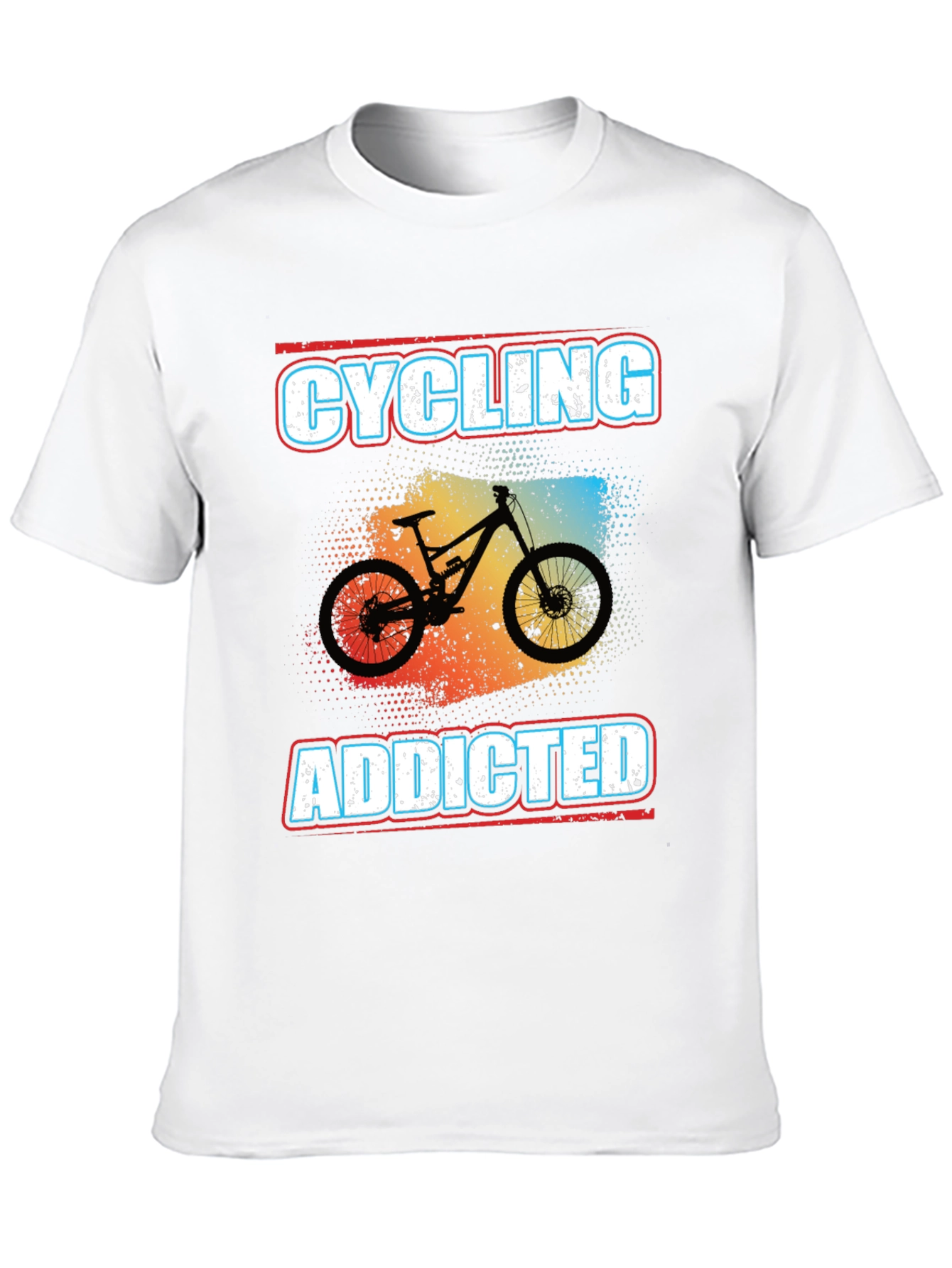 Cycling Addicted Graphic Tee