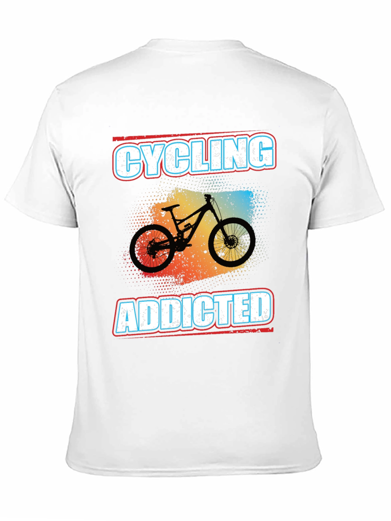Cycling Addicted Graphic Tee