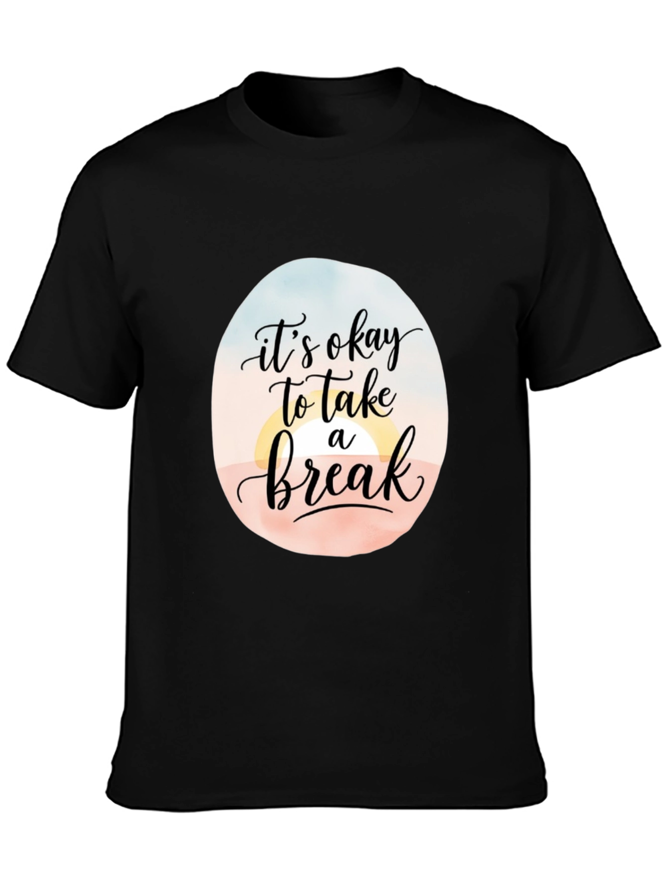 Relaxed Fit Its Okay to Take a Break T-Shirt