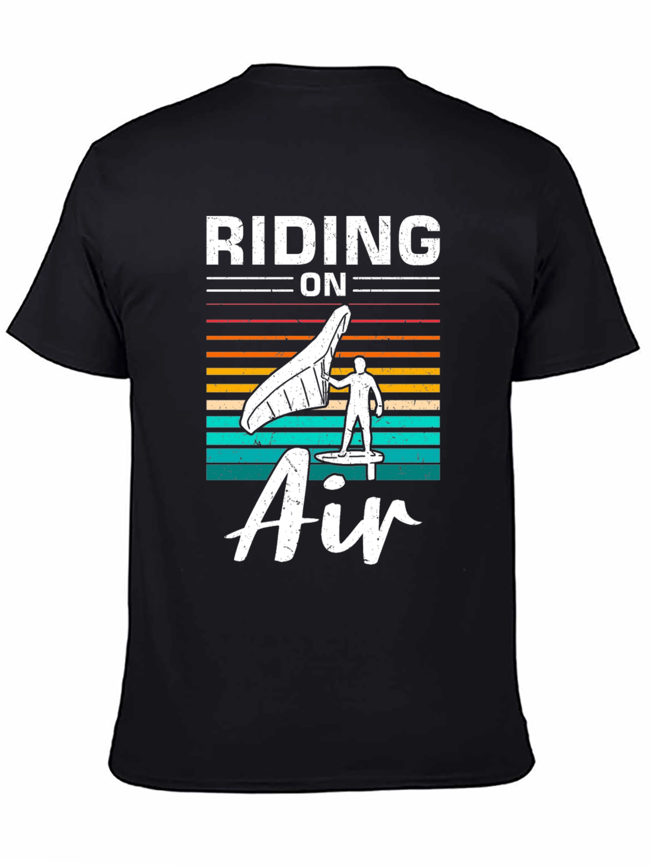 Riding On Air T-Shirt - Wing Foil Design