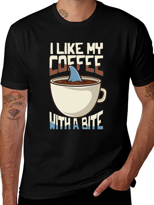 I Like My Coffee With a Bite T-Shirt