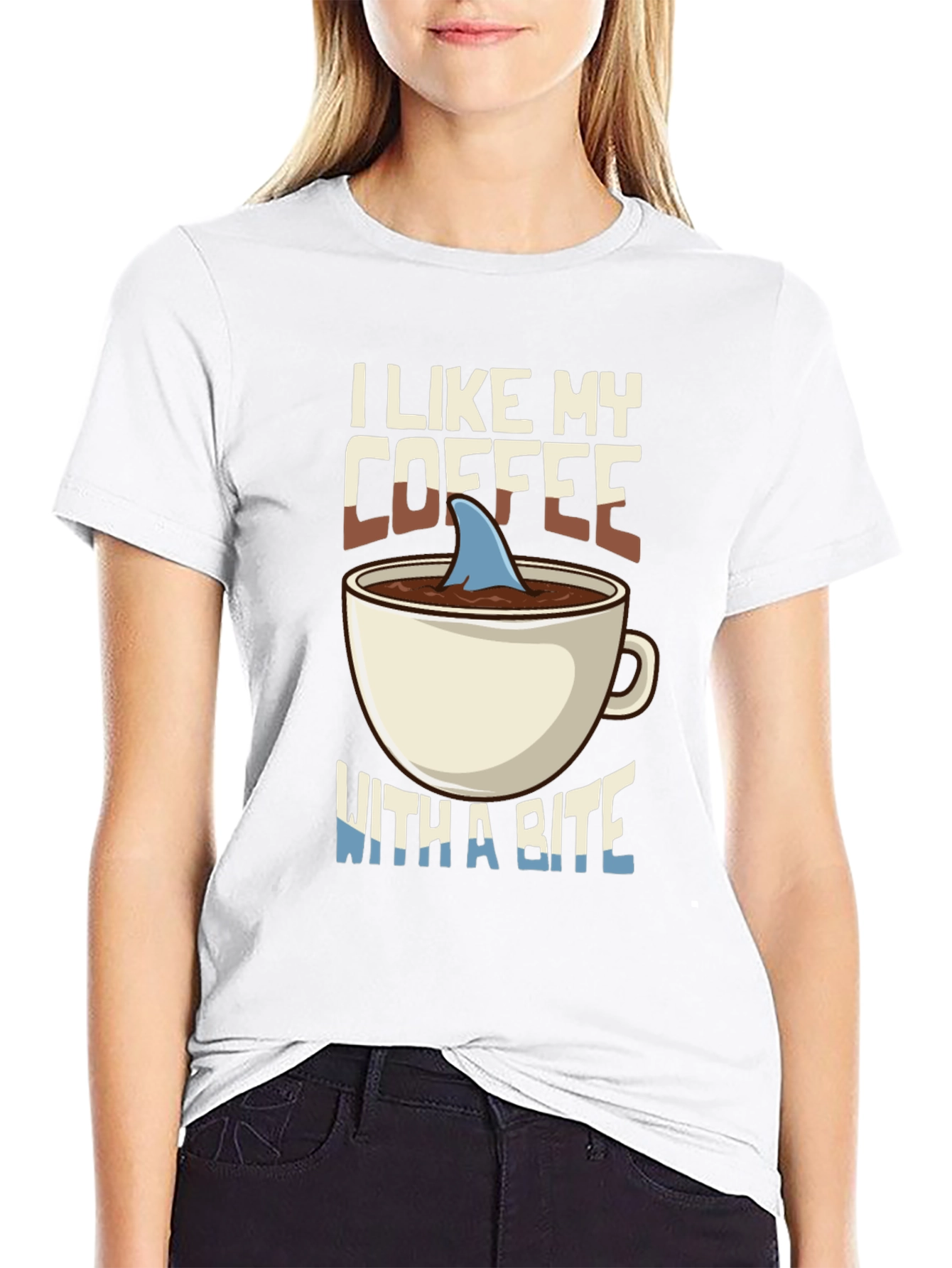 I Like My Coffee With a Bite T-Shirt