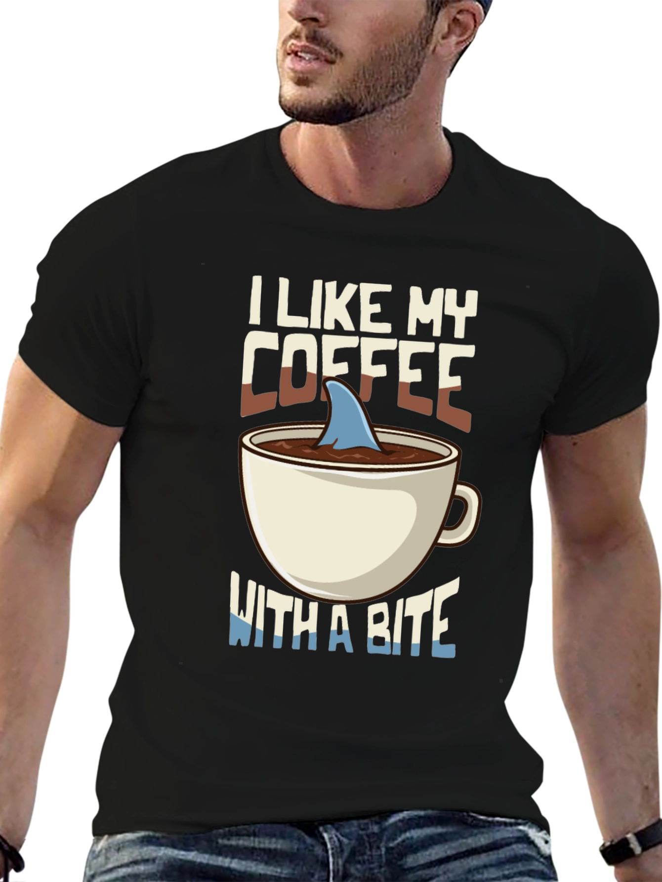 I Like My Coffee With a Bite T-Shirt