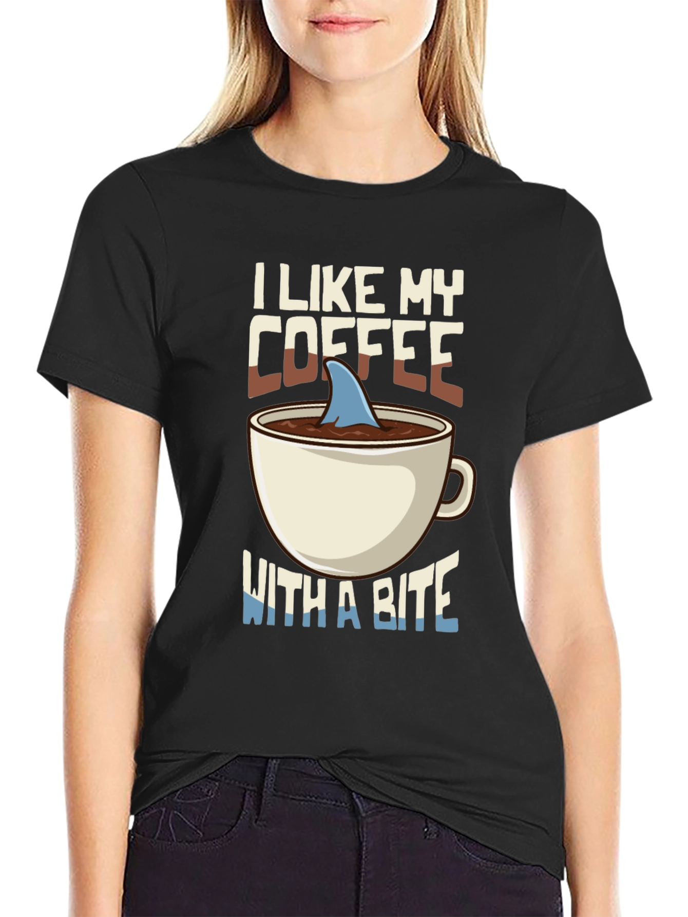 I Like My Coffee With a Bite T-Shirt