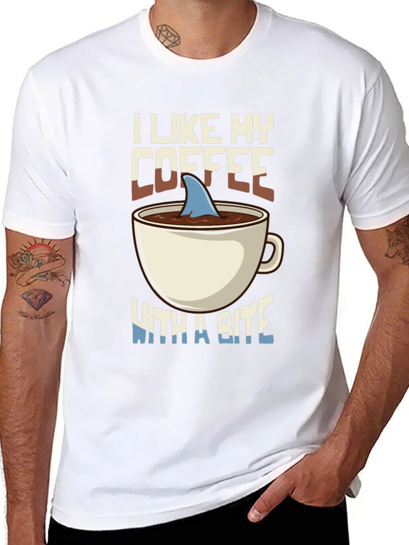 I Like My Coffee With a Bite T-Shirt