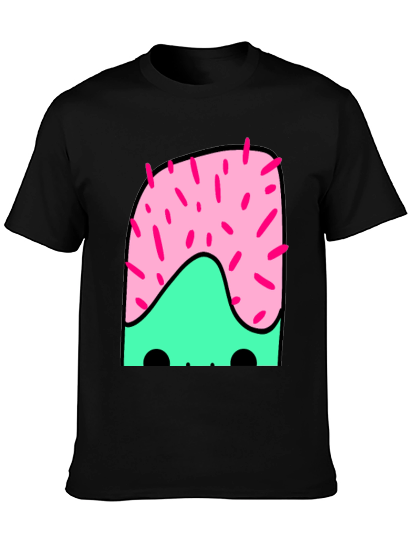 Fun Cartoon Graphic Print T-Shirt