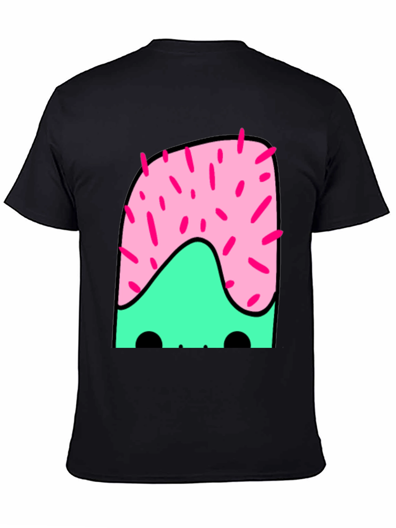 Fun Cartoon Graphic Print T-Shirt