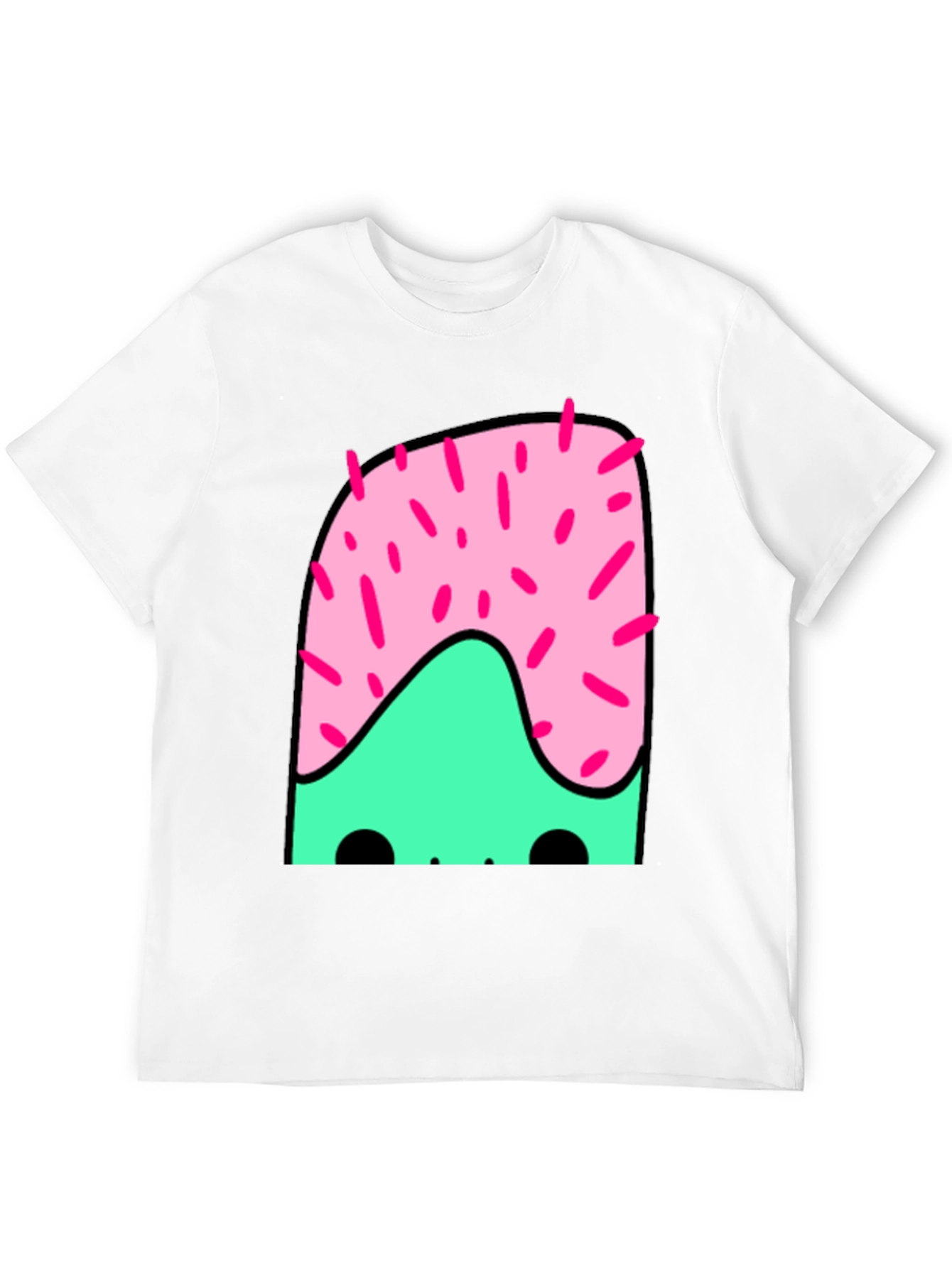 Fun Cartoon Graphic Print T-Shirt